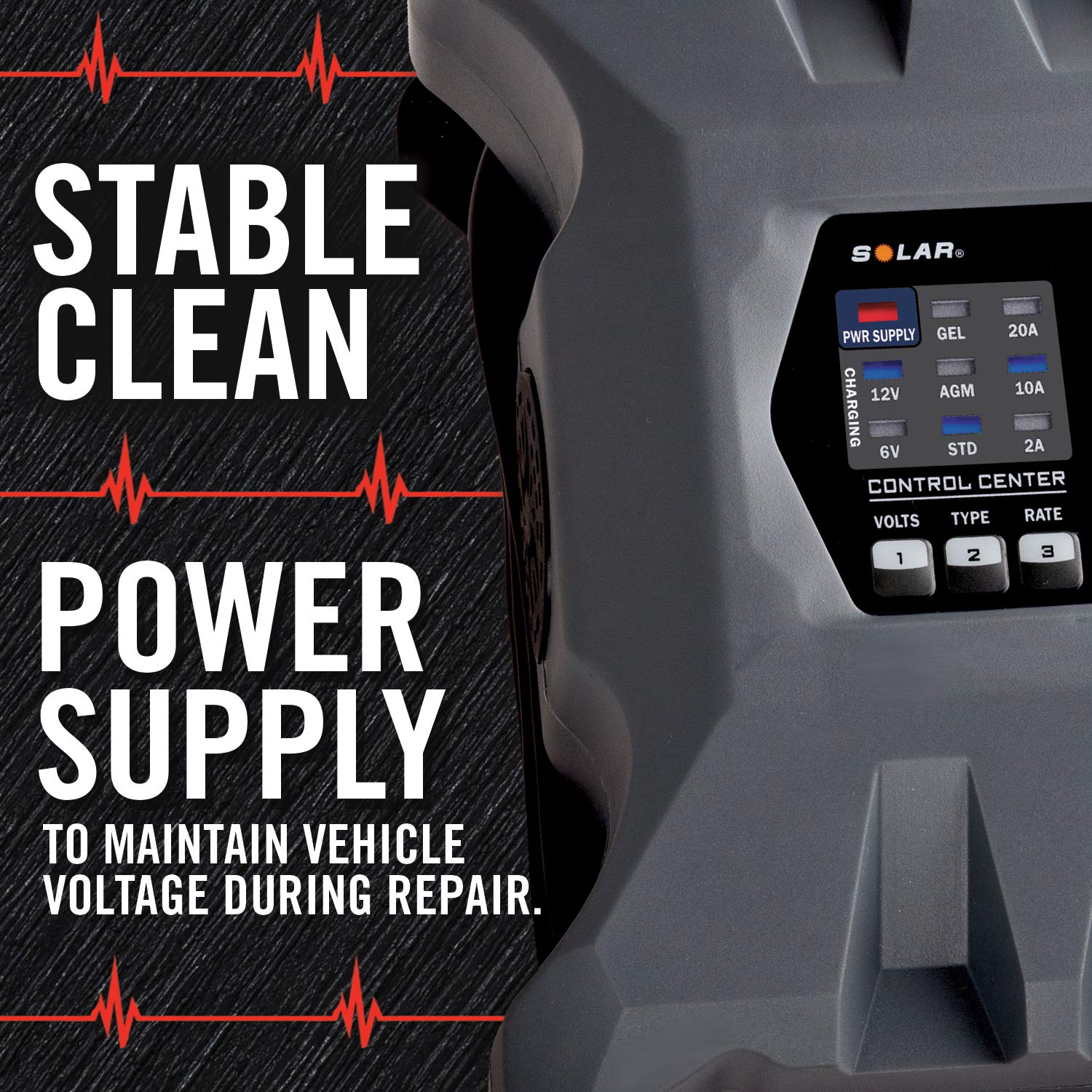 Clore Automotive Pl2310 10-Amp Fully-Automatic Smart Charger, 6V And 12V Battery Charger, Battery Maintainer, And Stable Power S