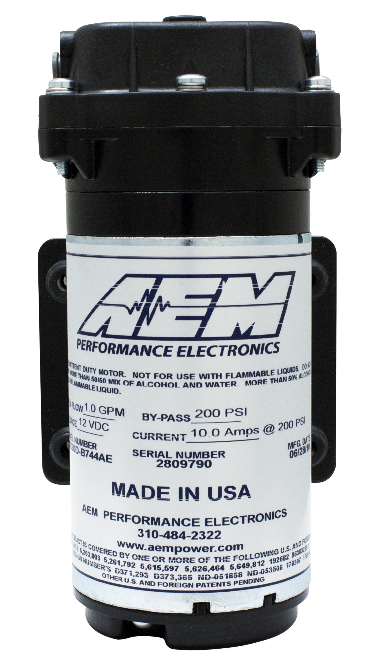 Aem 30-3015 Water/Methanol Injection Pump