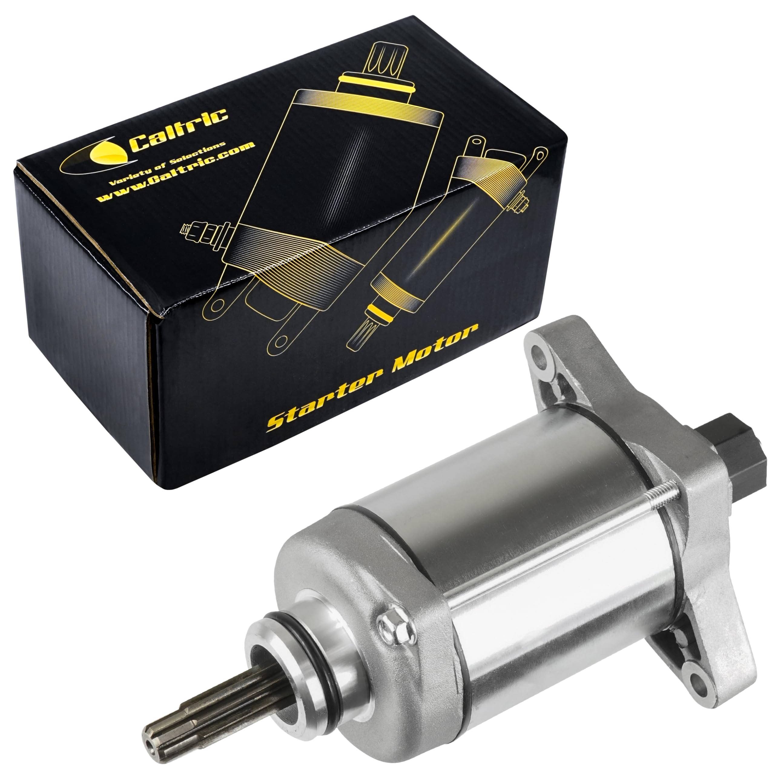 Caltric Starter Compatible with Honda Trx500 Fe Trx500Fe1 Trx500Fe2 Foreman 500 4X4 2012-2019