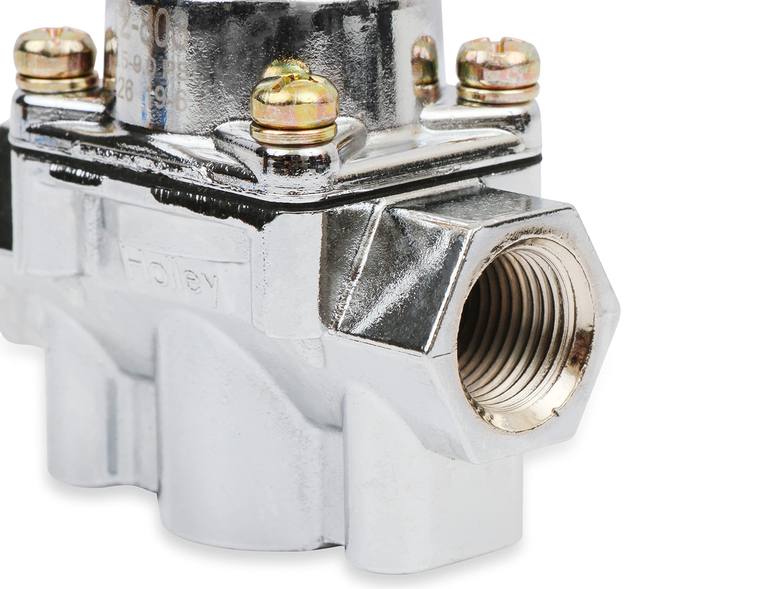 Holley 12-803 Reg, Fuel Pressure 4.5-9 Psi, Shiny