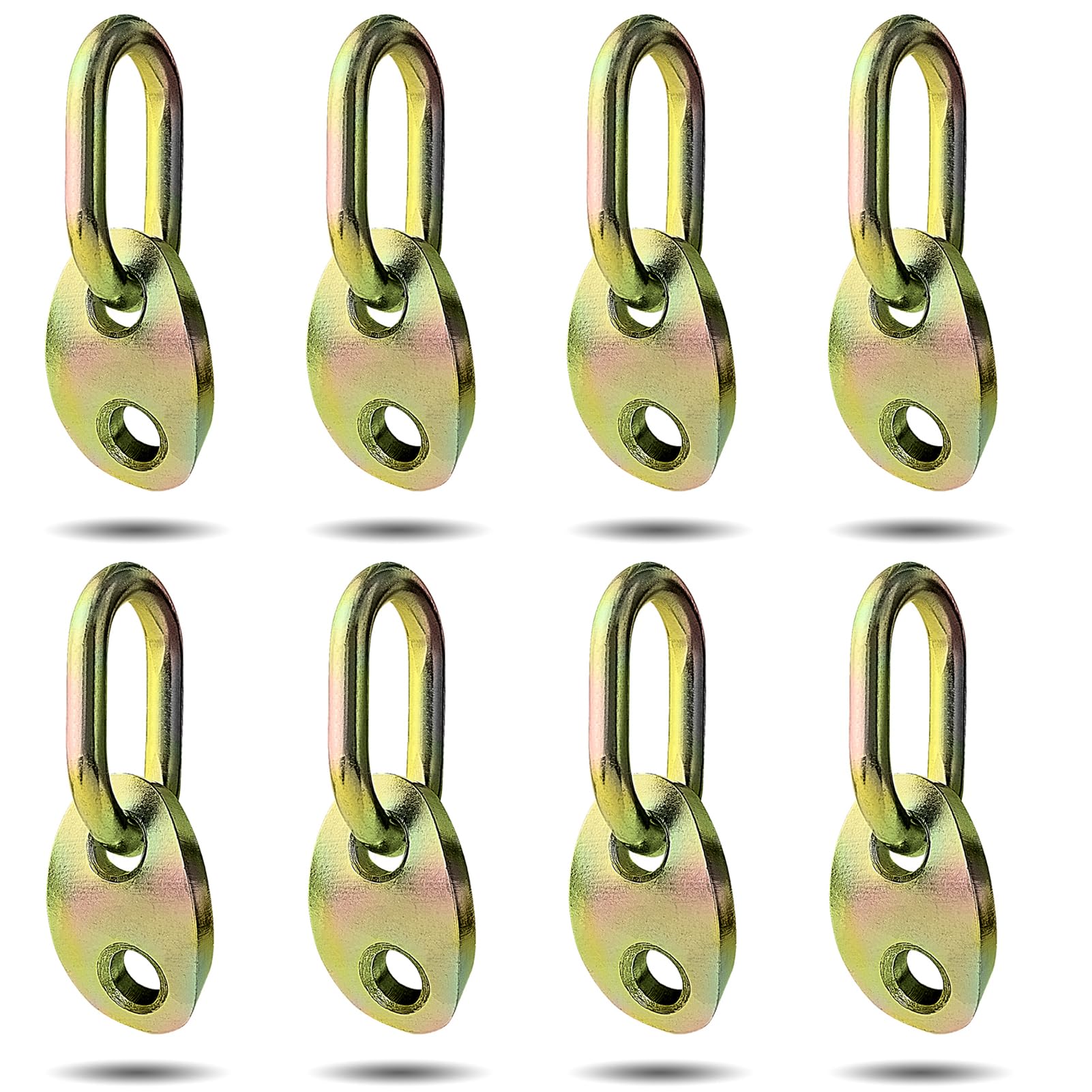 NOVINO 7100 Engine Lifting Bracket Set,5,500 lb Capacity Engine Lift Bracket Kit for Use with Load Levelers and Slings-8 Sets,Co