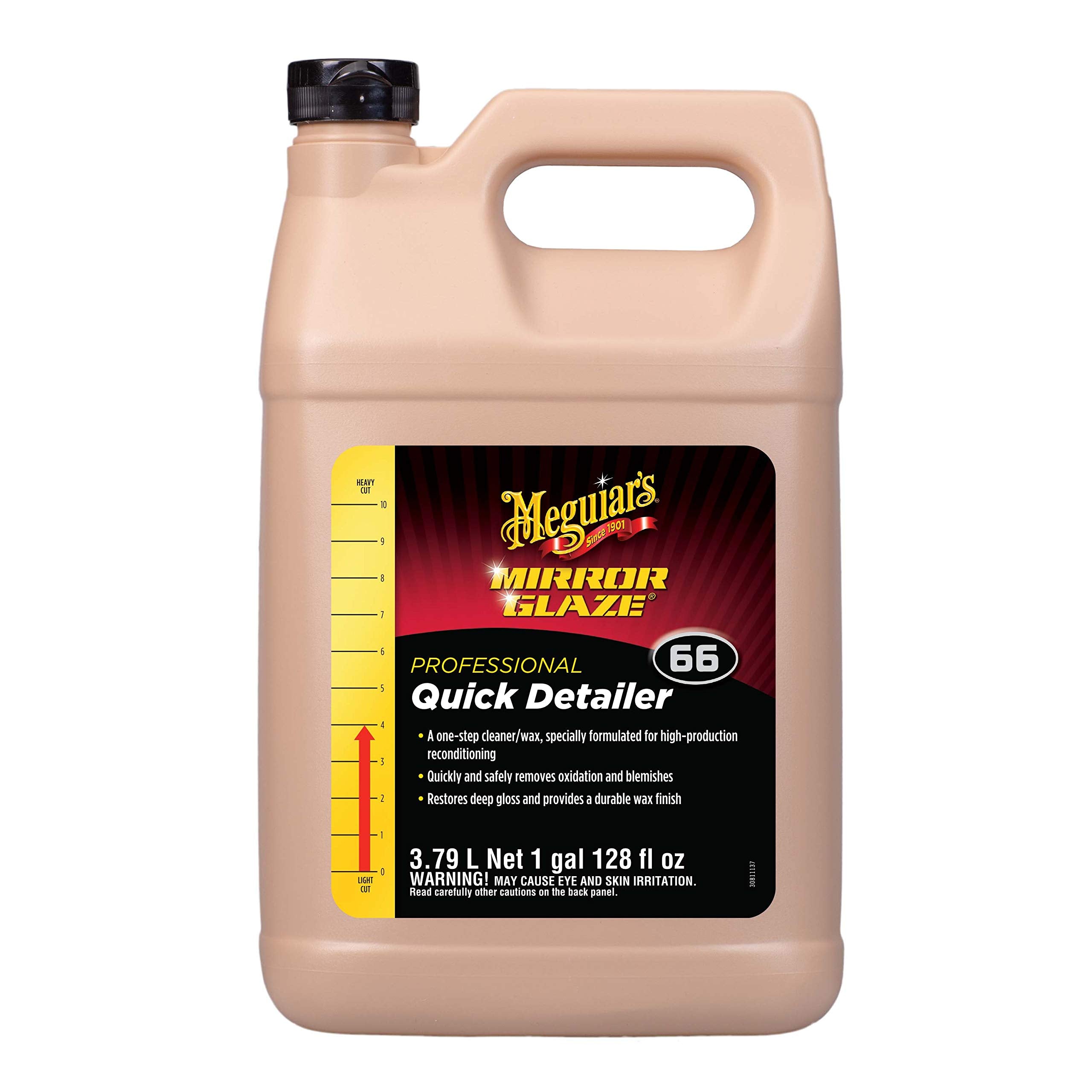 Meguiars Professional Quik Detailer M6601 - Pro All in One that Removes Paint Defects, Adds Shine, and Protects Paint in One St