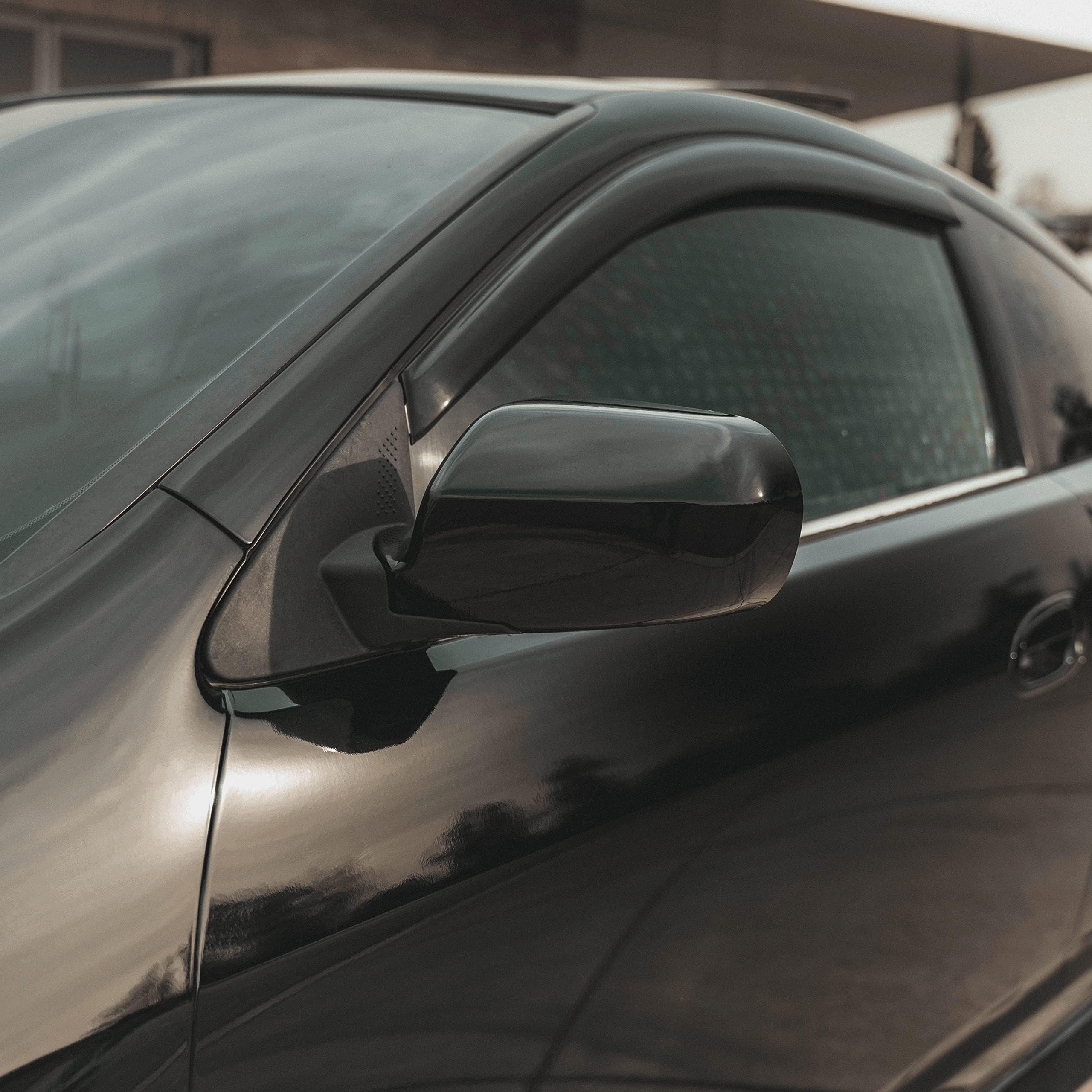 Vvivid Gloss Black Vinyl Wrap Adhesive Film Air Release Decal Sheet 75Ft X 5Ft