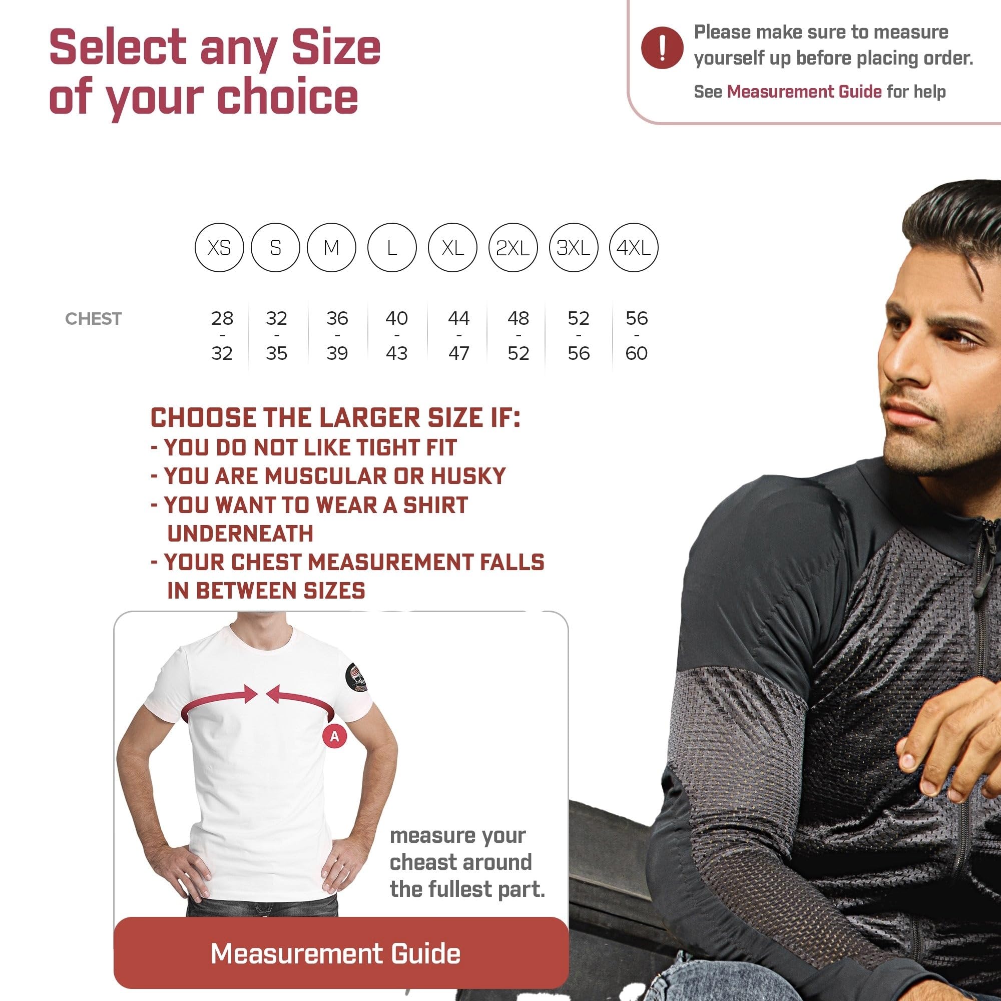 WICKED STOCK Men's Motorcycle Protective Mesh Shirt, Gray, XX-Large, CE Level 2 Protection, Removable Armor, Polyester