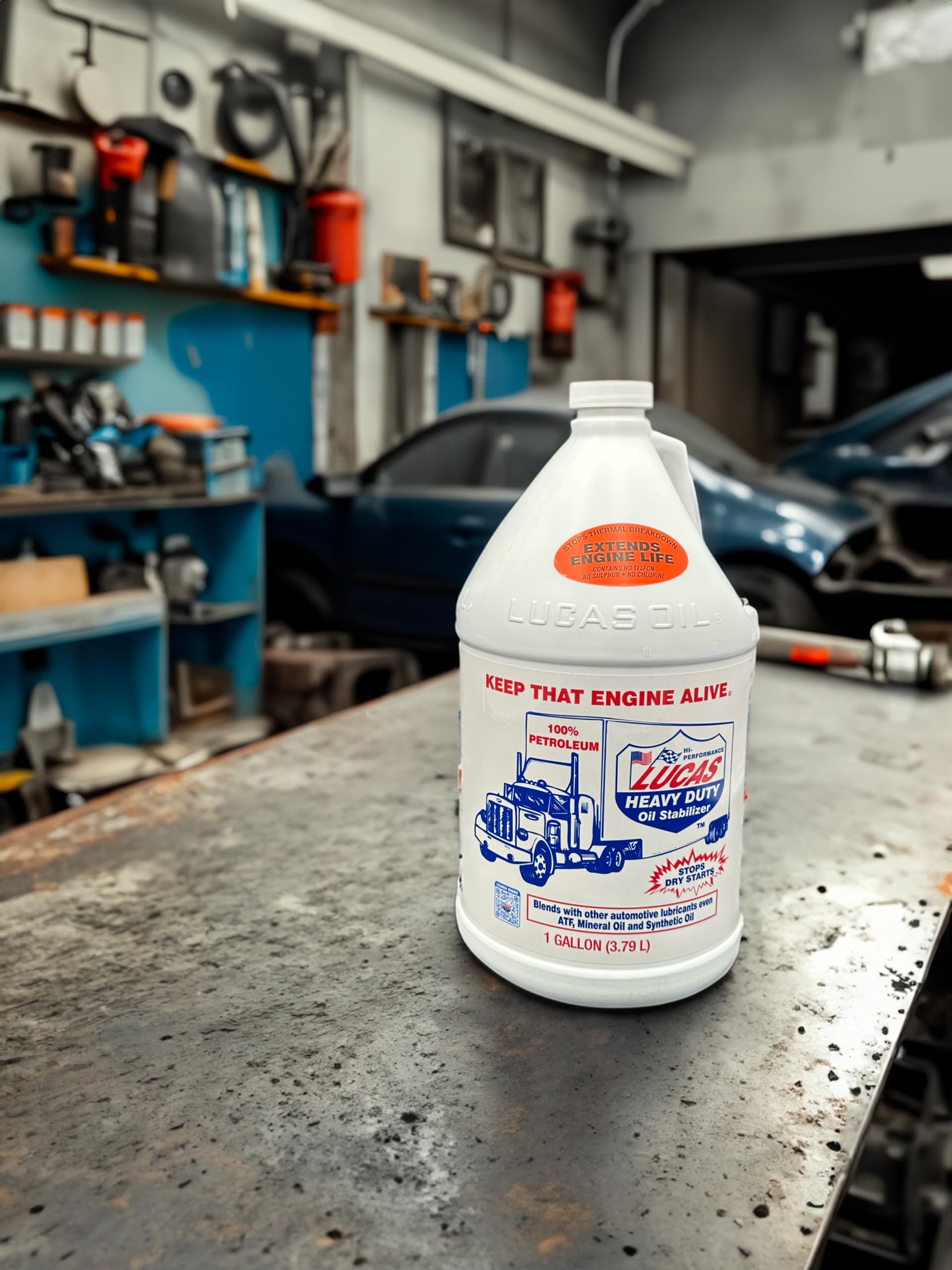 Lucas Oil 10002 H/D Oil Stabilizer 4 Pack /1 Gal