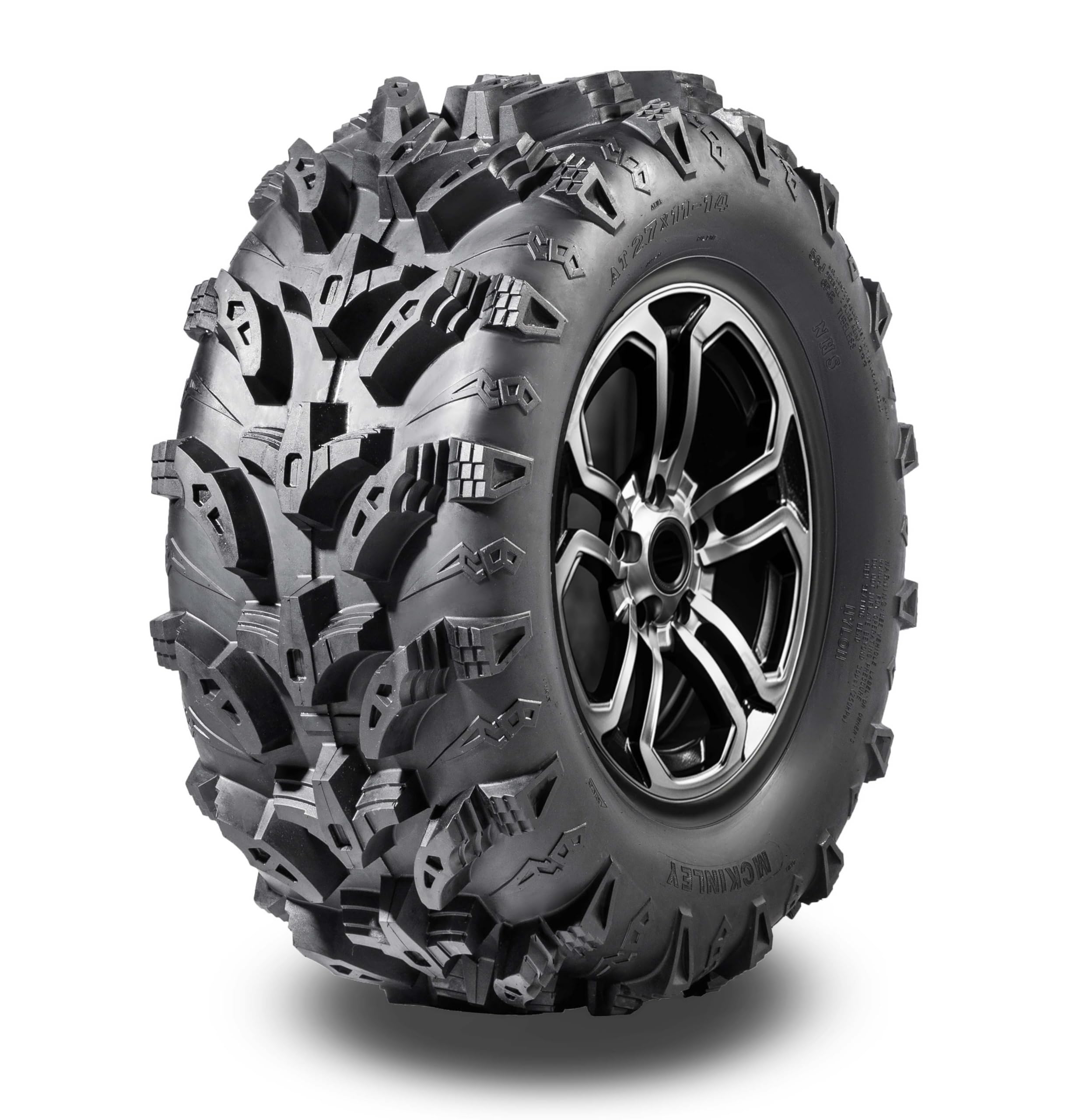 Mckinley Utv Atv Tires 27X12-12 6-Ply Super Mud 27X12X12 All Terrain X611, Set 2