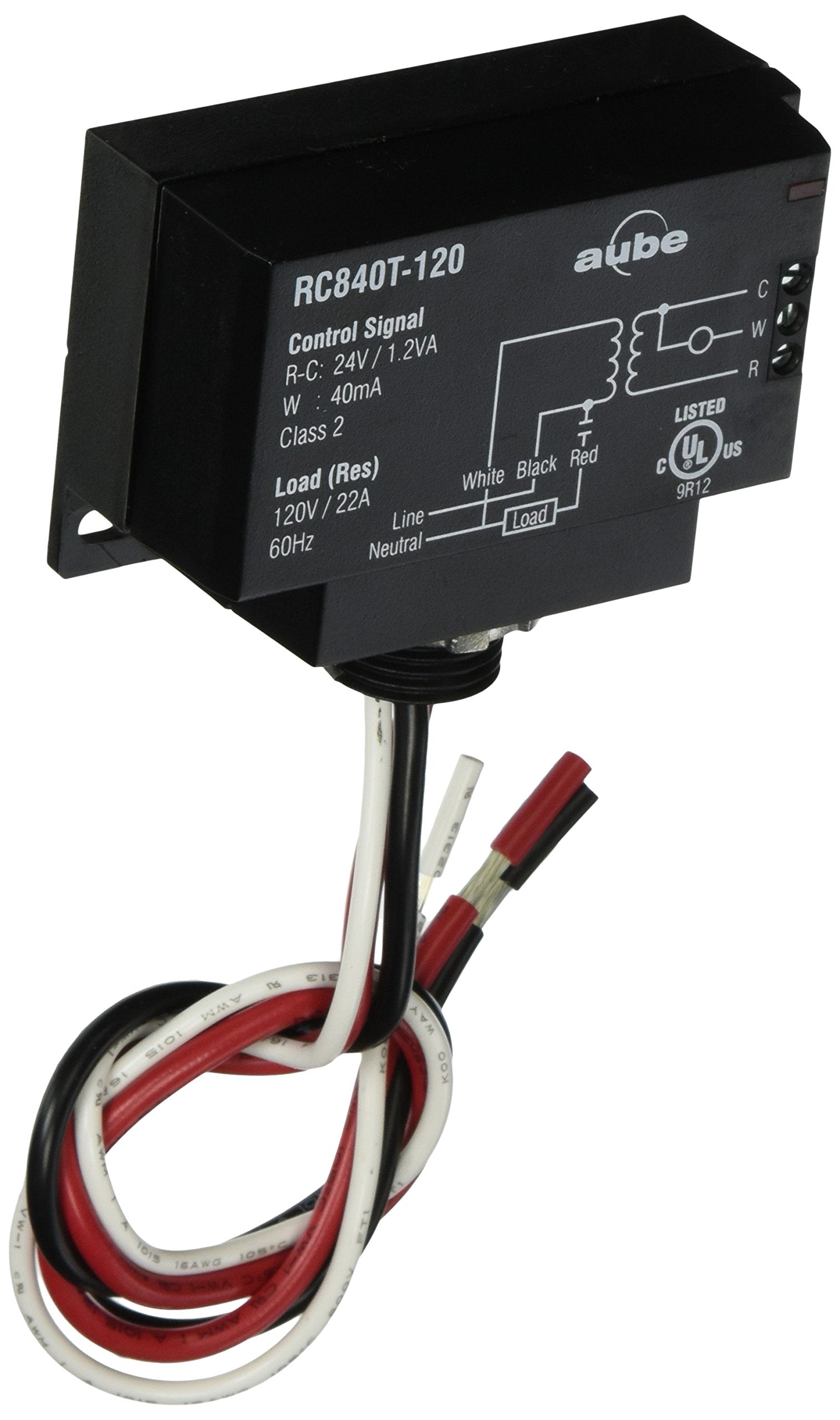 Aube Technologies RC840T-120 Electromechanical Relay with Built In Relay