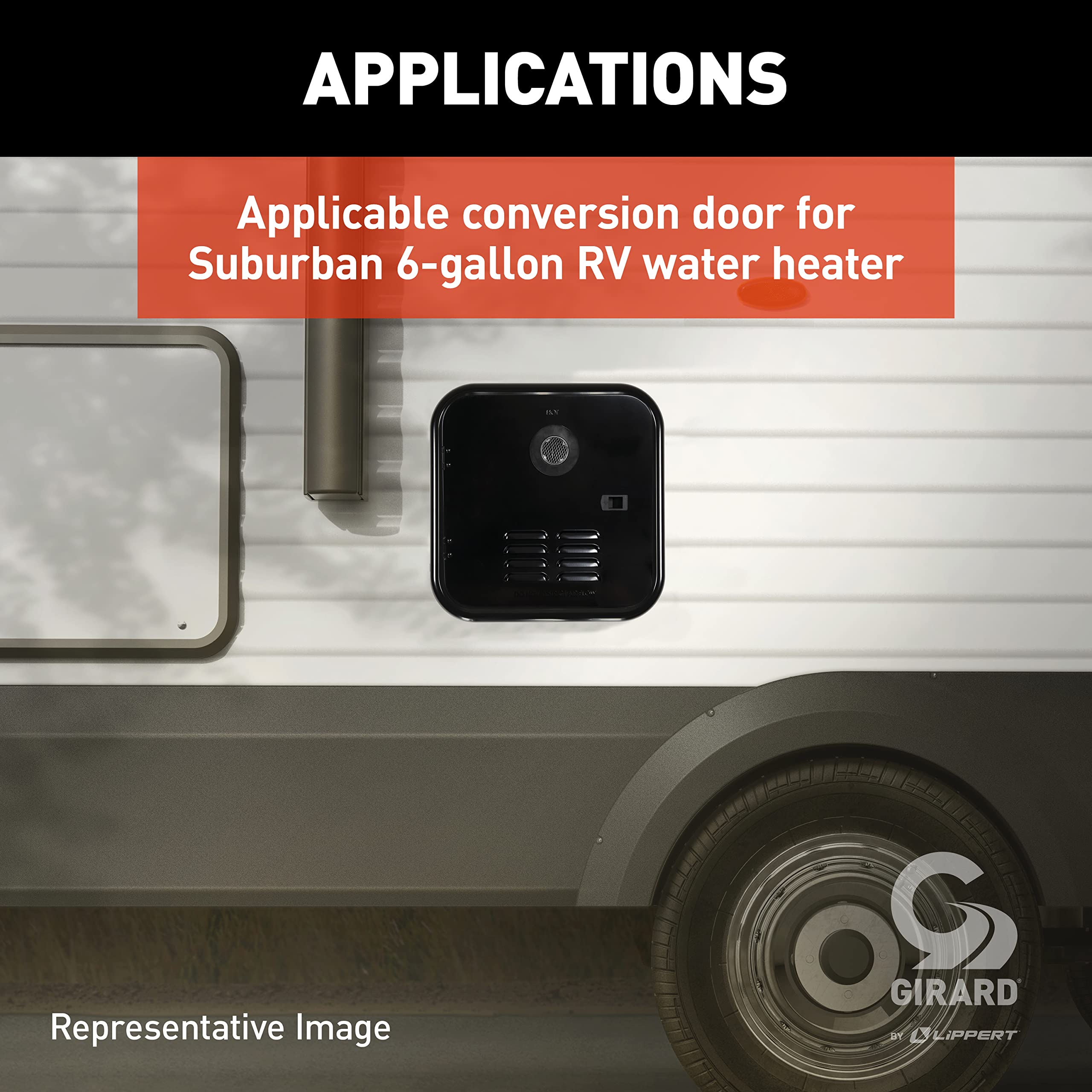 Girard Products Llc 2Gwhdb Door Kit For Gswh-2 New Installation