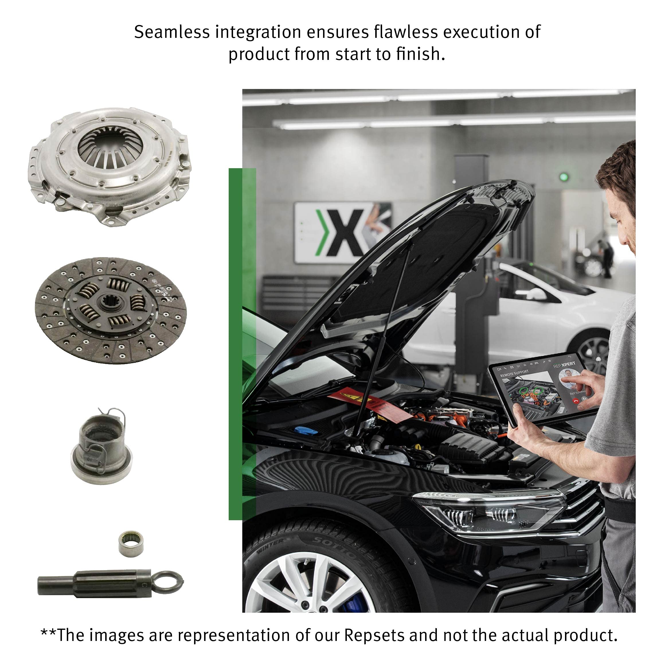 Schaeffler Luk Repset 05-142 Clutch Kit, Oem Clutch Replacement Kit