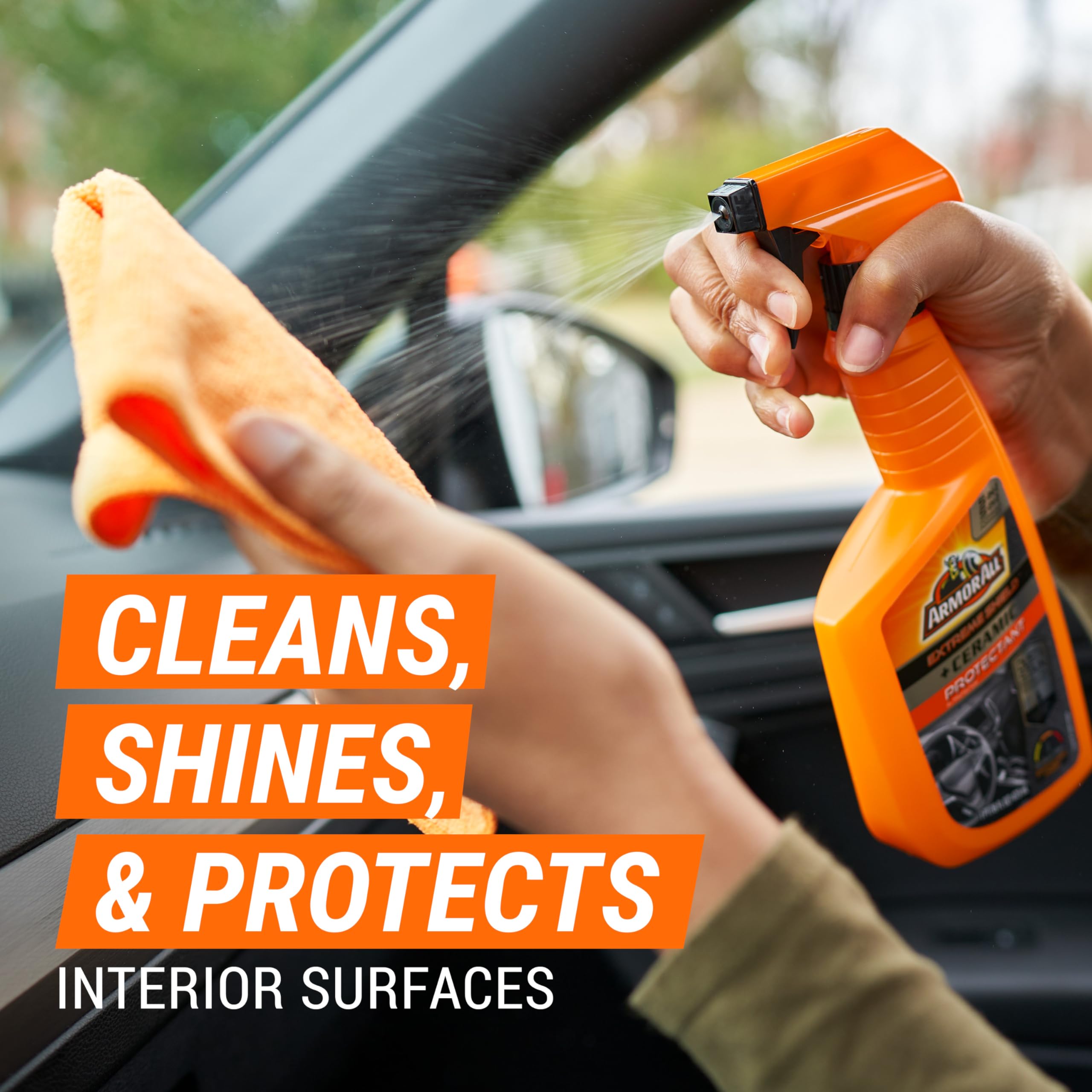 Armor All Extreme Shield Protectant Spray, UV Protection, 16 Fl Oz, Multicolor, Model 19134, Interior Car Cleaner