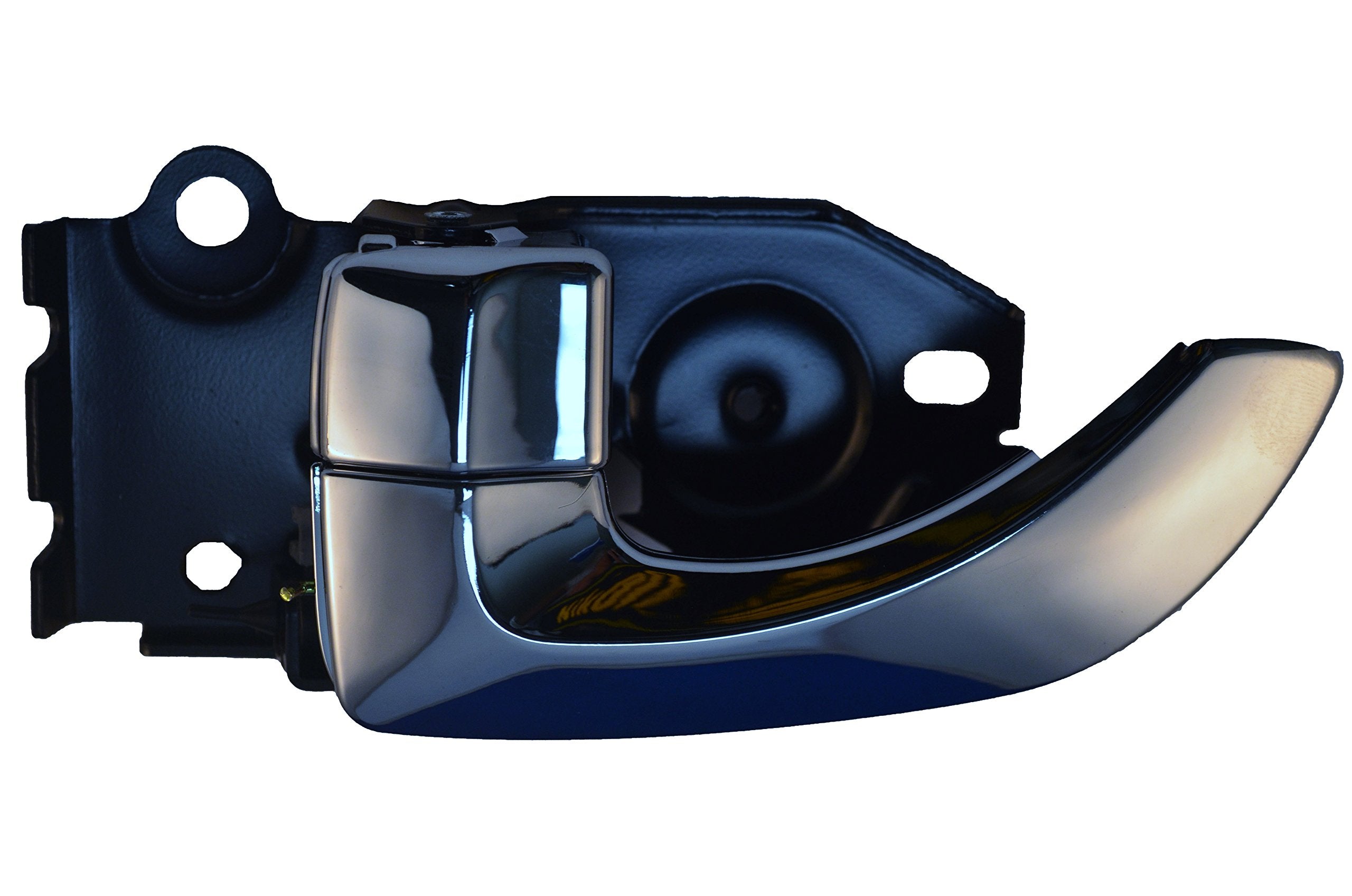 PT Auto Warehouse HY-2501M-FL - Inside Interior Inner Door Handle, Chrome - Driver Side Front