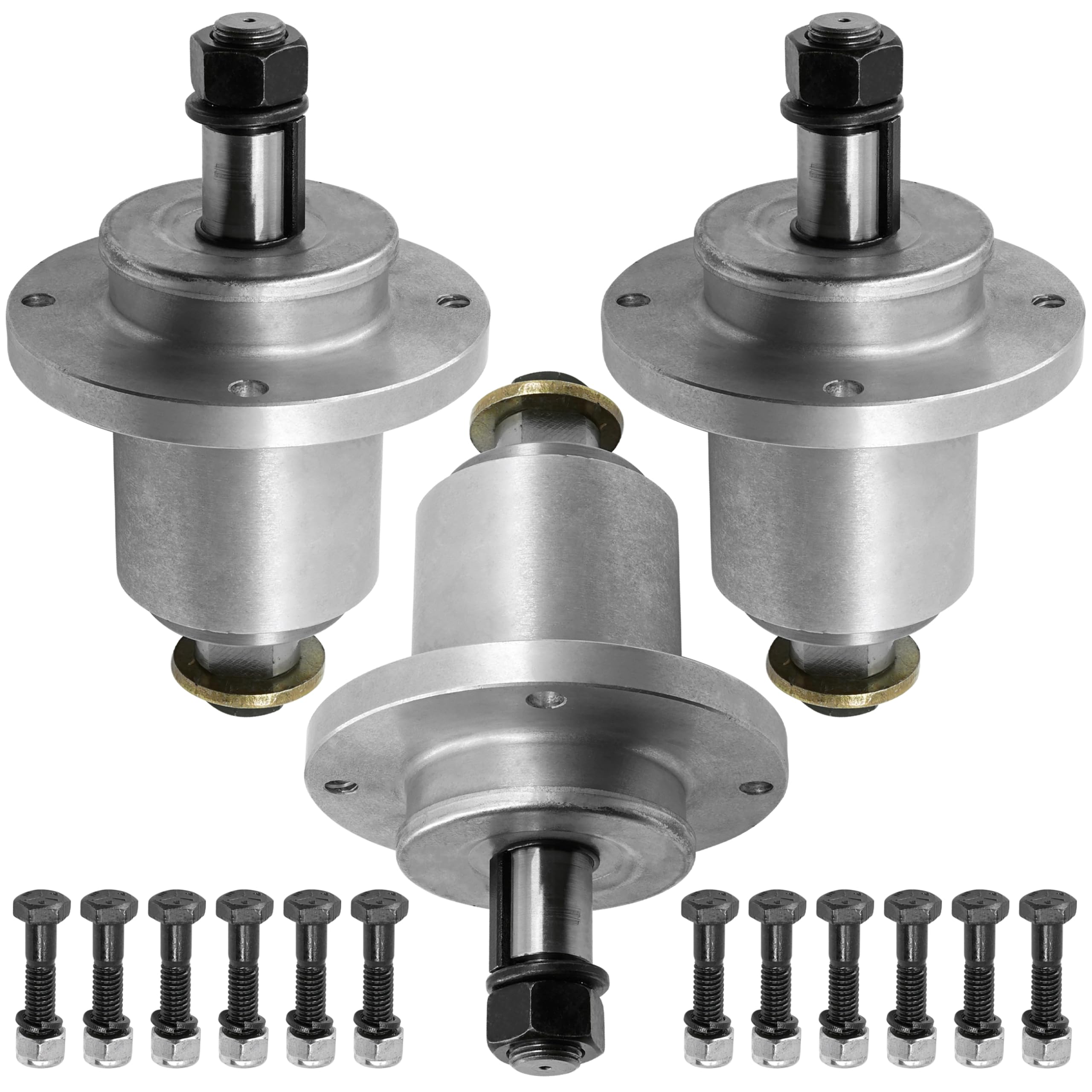 Caltric 3 Spindle Compatible with Scag Freedom Z SMFZ-36 SMFZ-48 SMFZ-52 461950