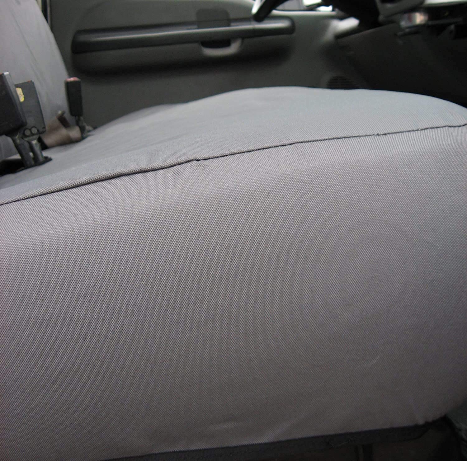 Durafit Seat Covers F236 C8 1999-2007 Ford F250-F550 Work Truck with a Front Solid Bench Seat, Custom Exact Fit Seat Covers (F23