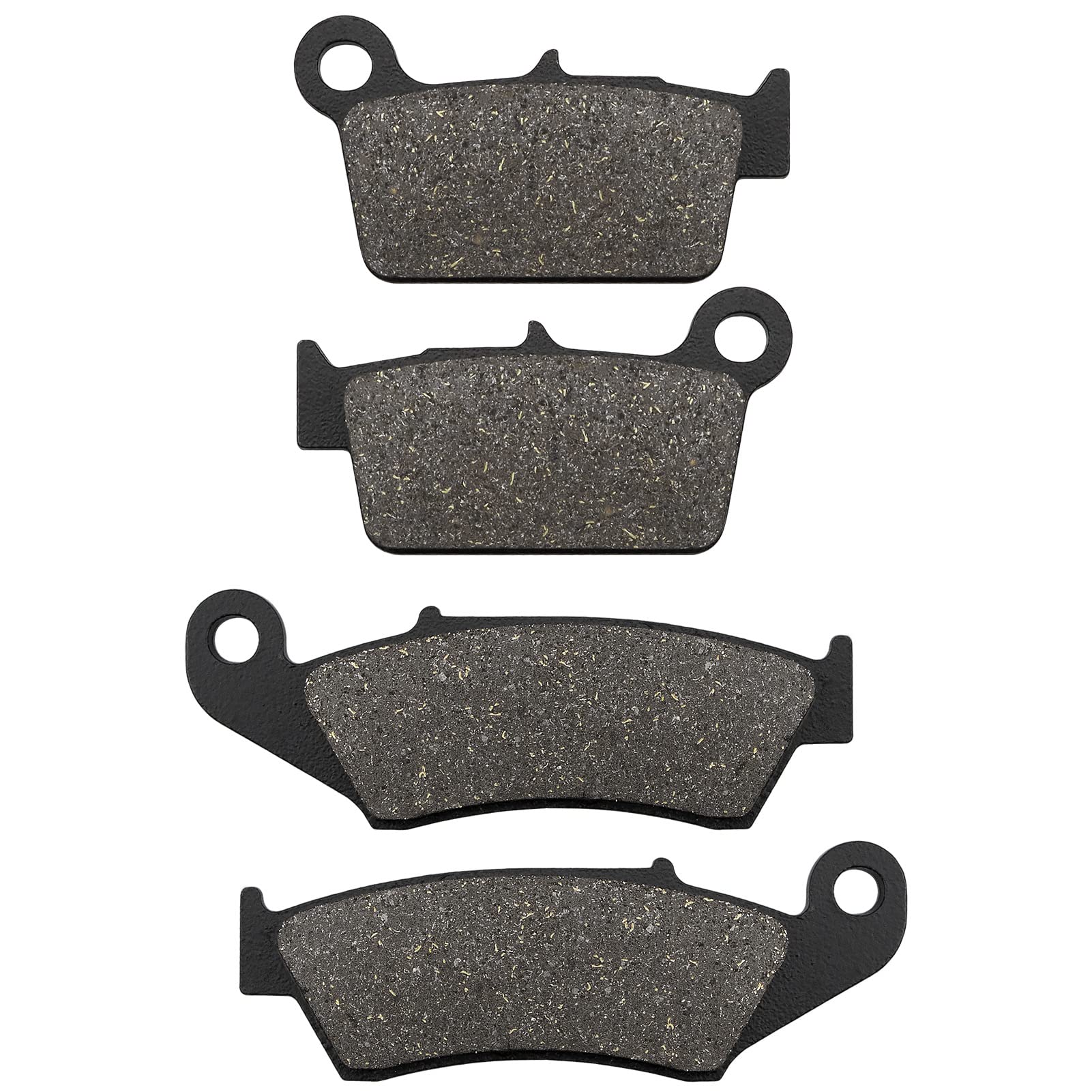 ZICOO Front & Rear Brake Pads for KAWASAKI KX250 KX250F 2004-2018, KX450F 2006-2020, KLX450R 2008-2018 for SUZUKI RM-Z 250 RM-Z 