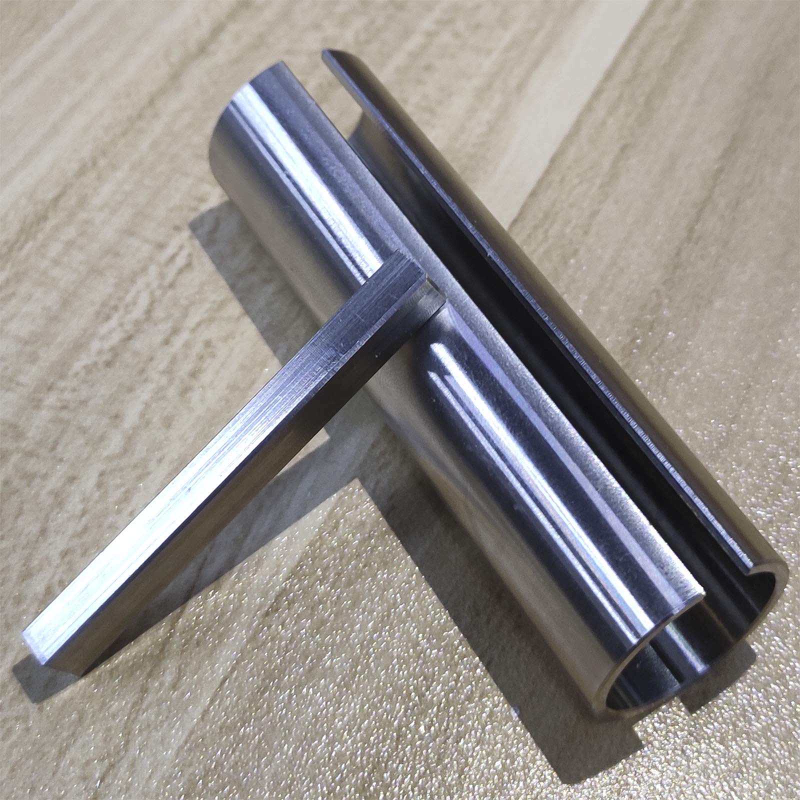 3Mirrors Crank Shaft Sleeve Adapter 3/4'' To 7/8'' Stainless Steel Adapter For Gas Engine Pulley Bore Reducer Sleeve Bushing W/