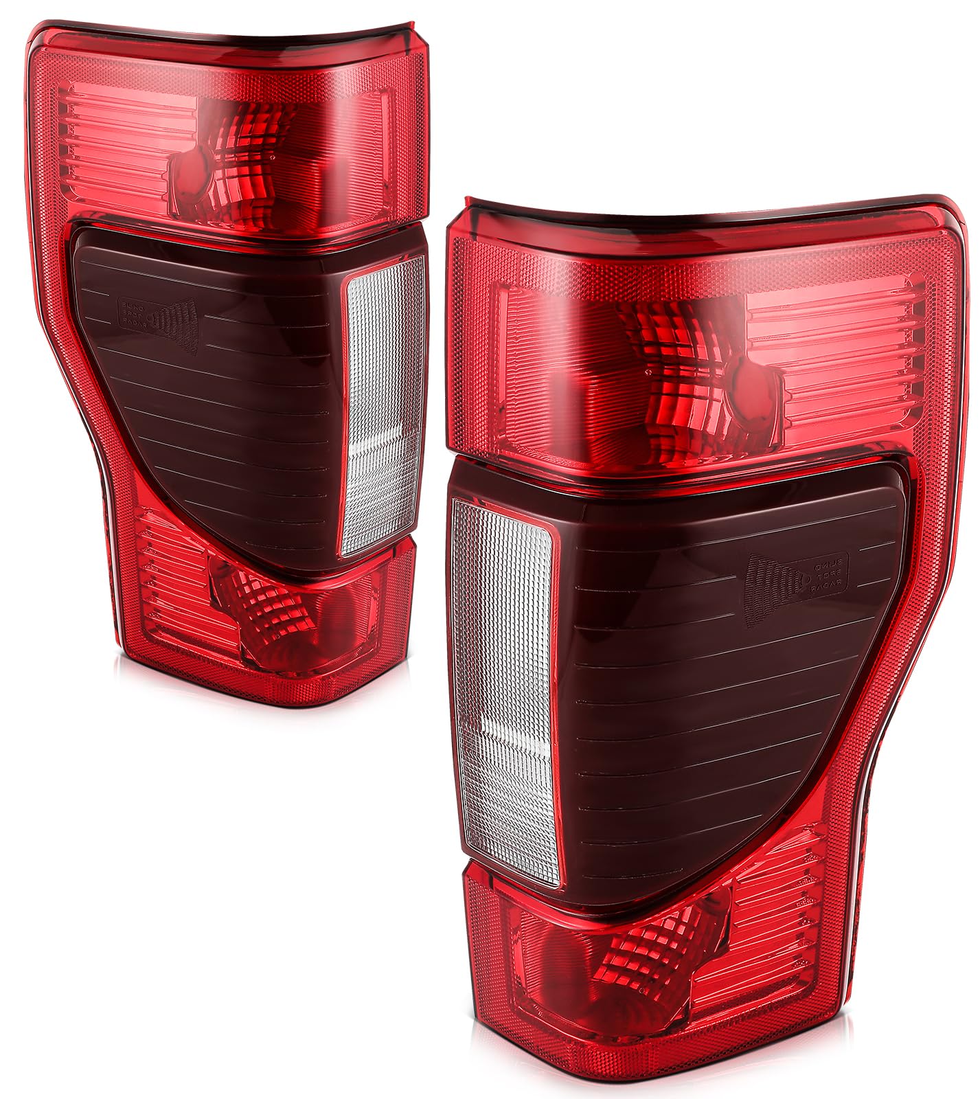 LBRST Tail Light Fit 2020-2022 for F-250 Super Duty, 2020-2022 for F-350 Super Duty Pair Tail Light Assembly LC3Z-13405-A