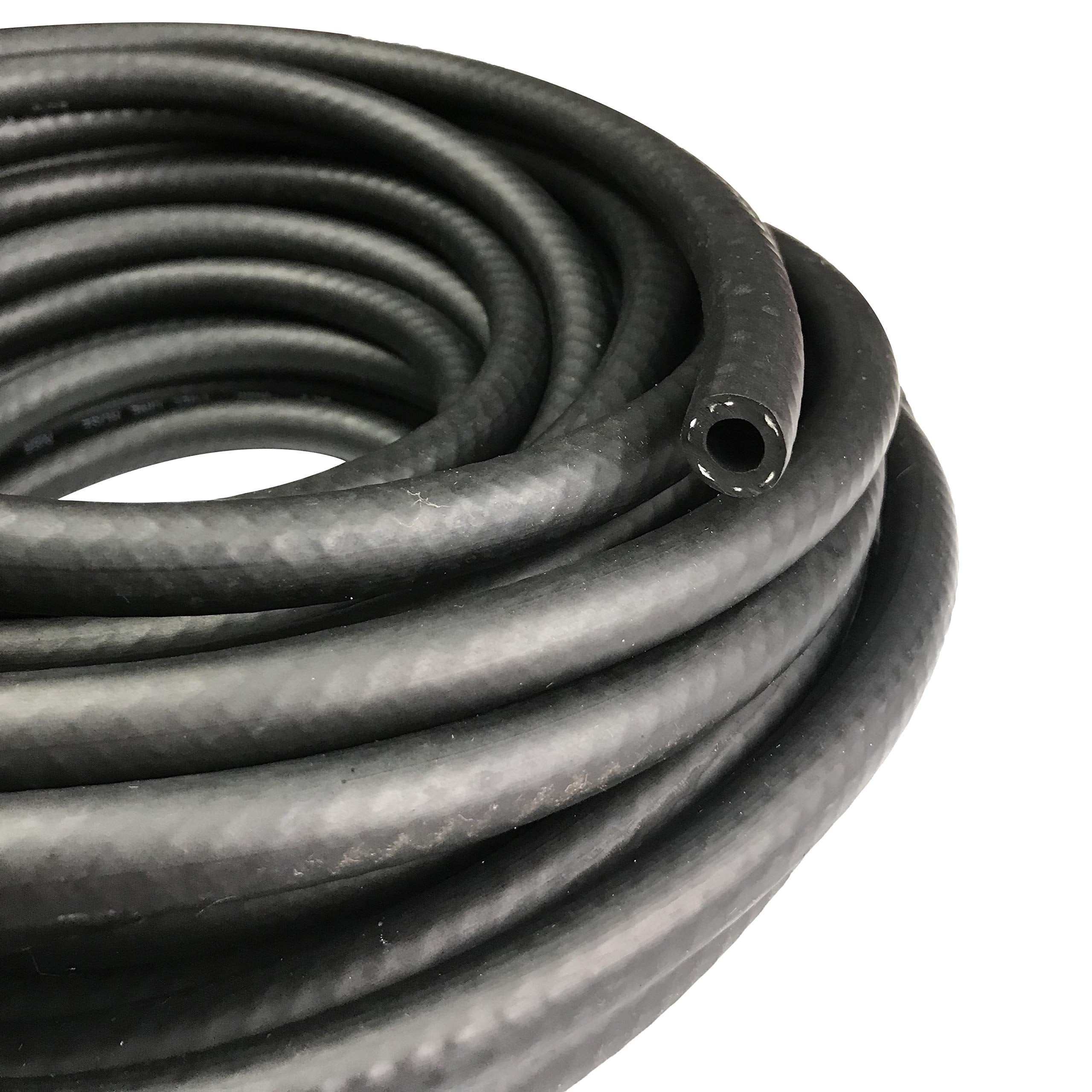 Fuel Line 9/16'' Id Nbr Hose Push On Hose 13/16 Od For Small Engines, 300 Psi Working Pressure 10 Feet