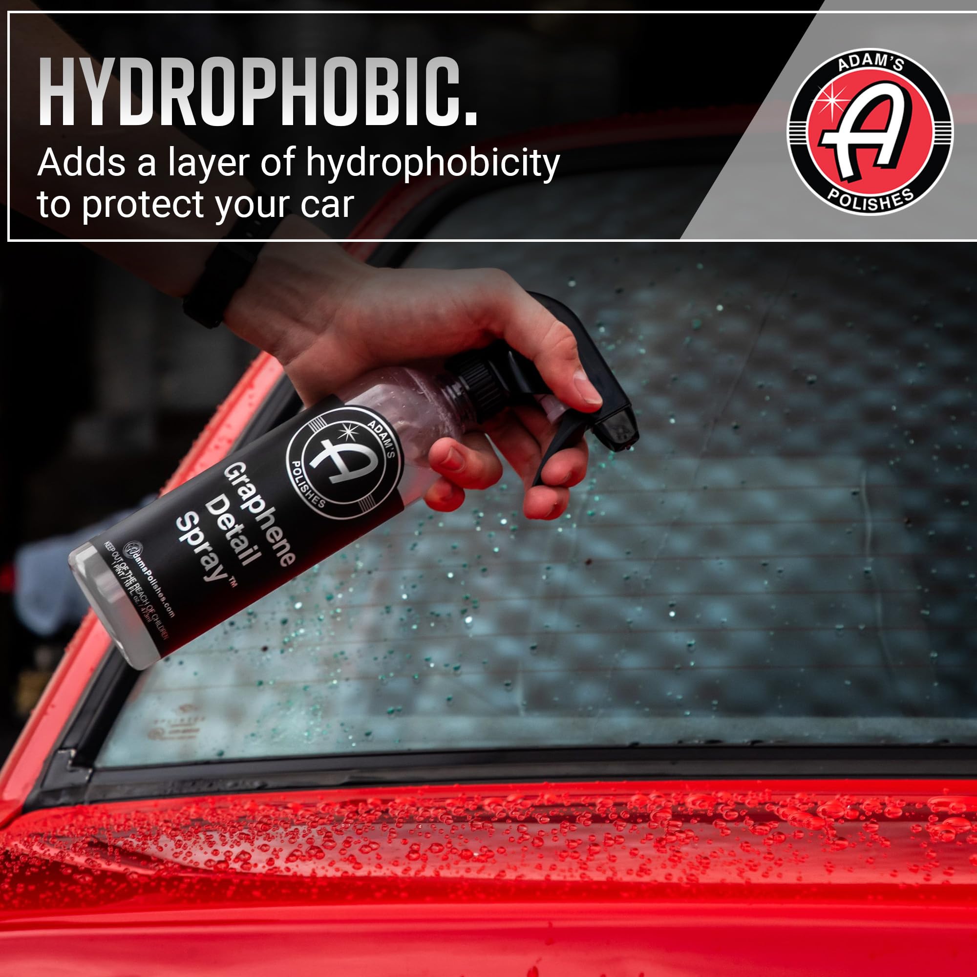 Adam's Polishes Graphene Detail Spray - 5 Gallon Waterless Car Detailer, Extends Wax & Sealant Protection