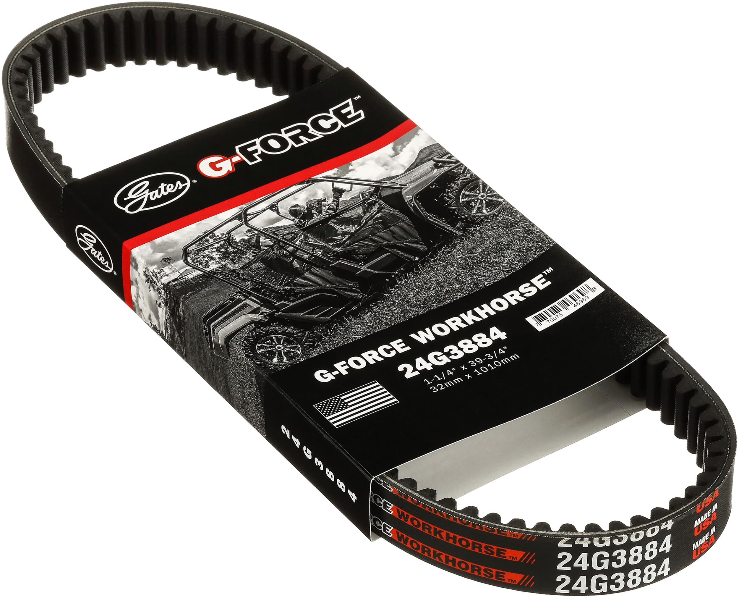 Gates 24G3884 G-Force Continuously Variable Transmission (CVT) Belt