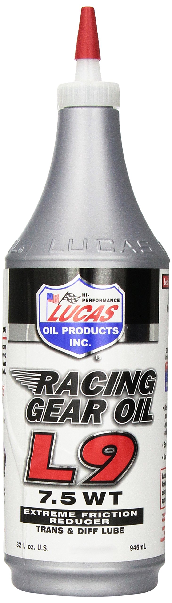 Synthetic L9 Racing Gear Oil/12X1/Quart