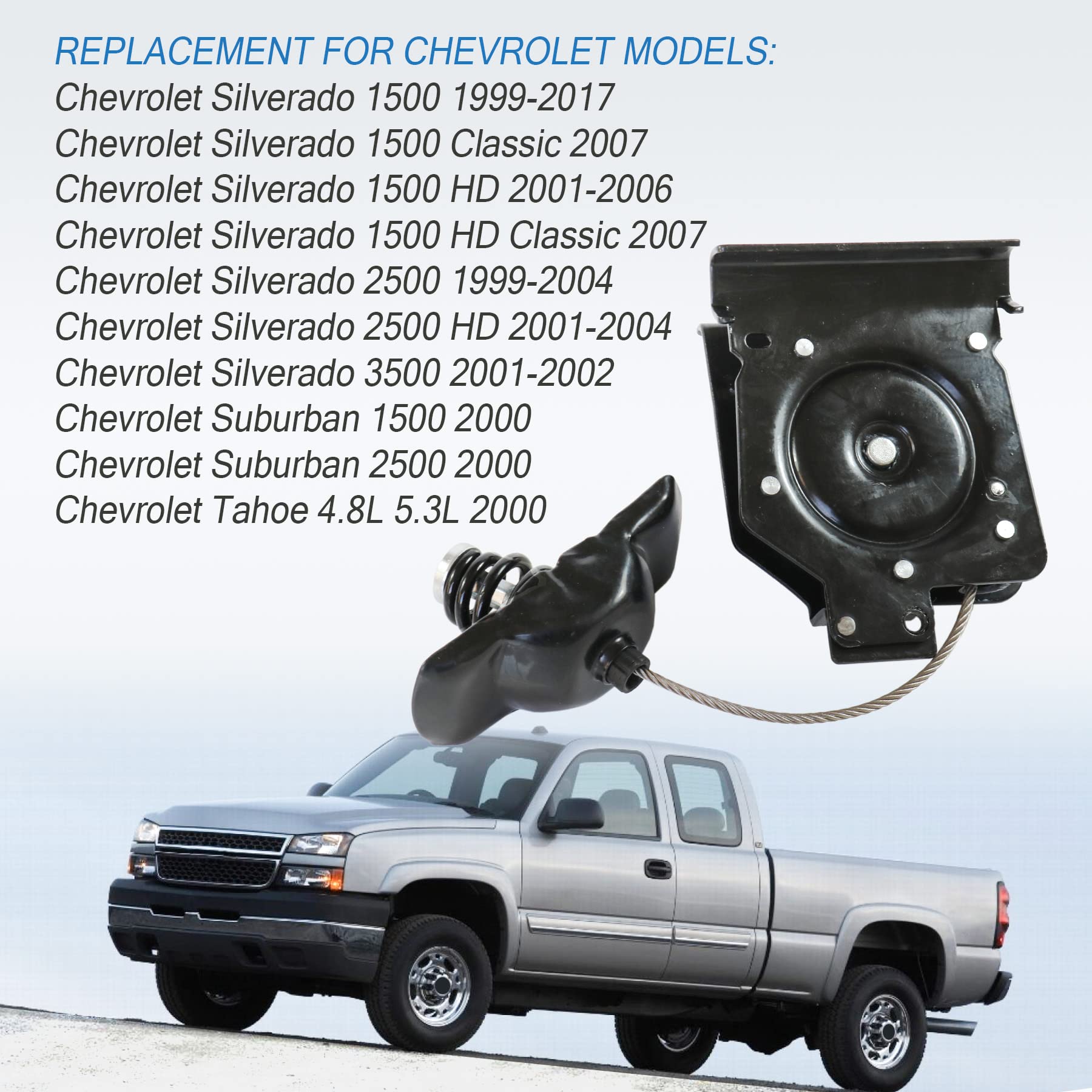 JDMSPEED New Spare Tire Winch Wheel Carrier Hoist Spare Tire Hoist Replacement for Silverado GMC Sierra 1500 2500 Replaces 924-5