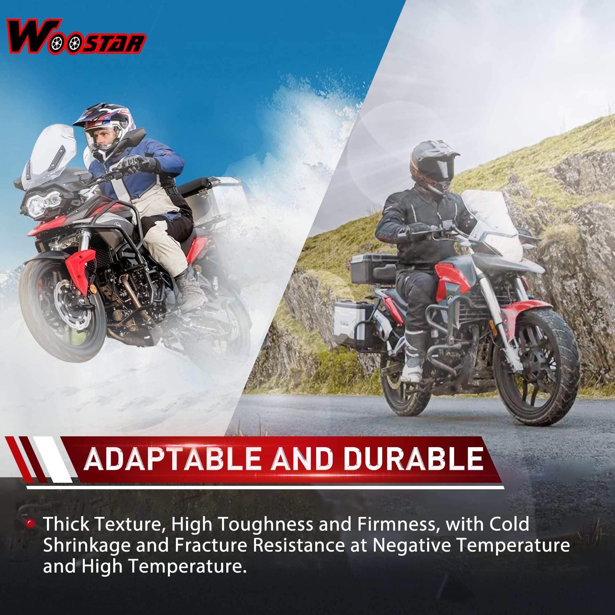 Woostar Motorcycle 420-14T Front Sprocket 17Mm For 50Cc 70Cc 90Cc 110Cc 125Cc Dirt Pit Bike Mini Bike Atv 4 Wheeler Moped
