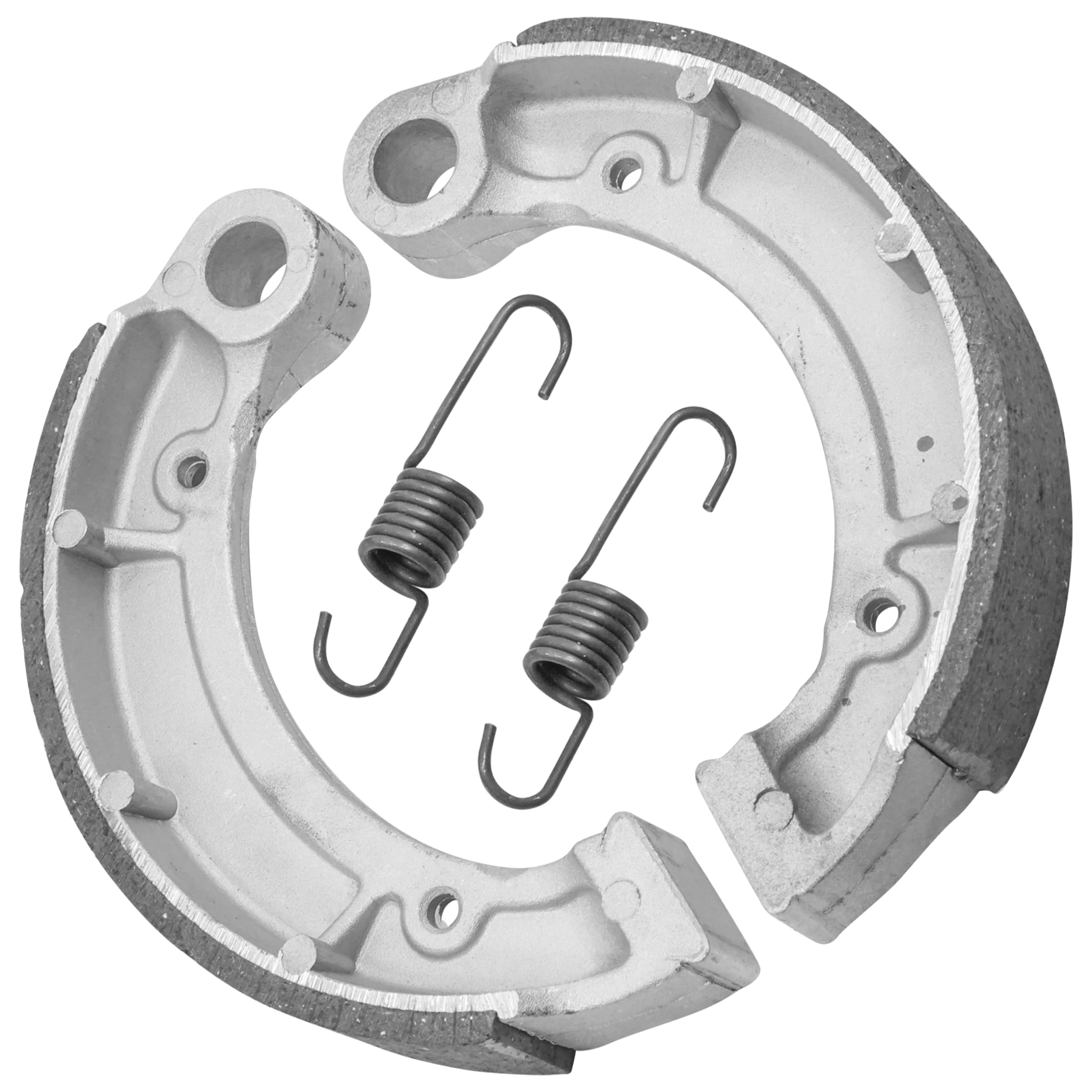 Caltric Rear Brake Shoes Compatible With Yamaha Bruin 350 Yfm350 Yfm-350 Yfm 350 2X4 4X4 2004 2005 2006 New