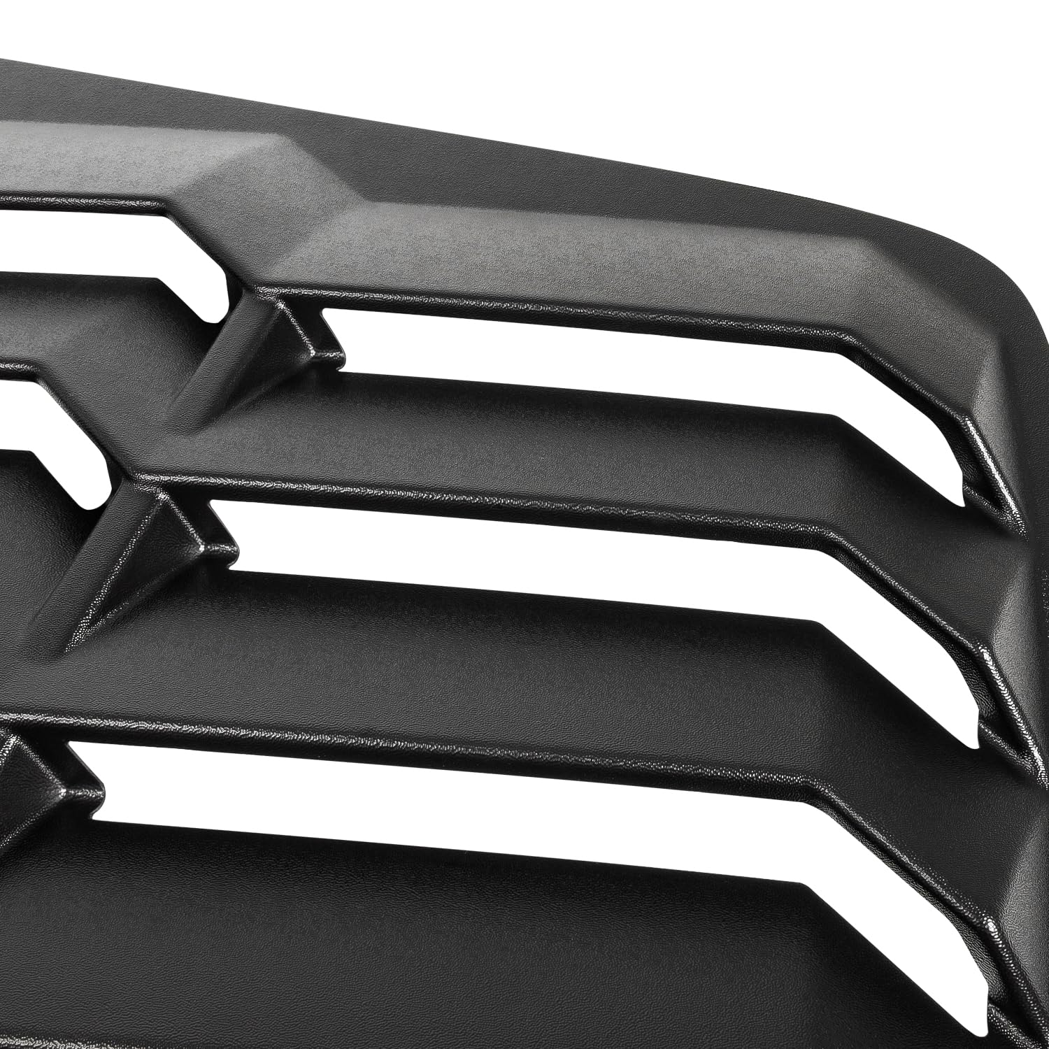 CUMART Rear & Side Window Louver Sun Shade Cover, ABS Black, Compatible with Dodge Challenger 2008-2023, Model cha01