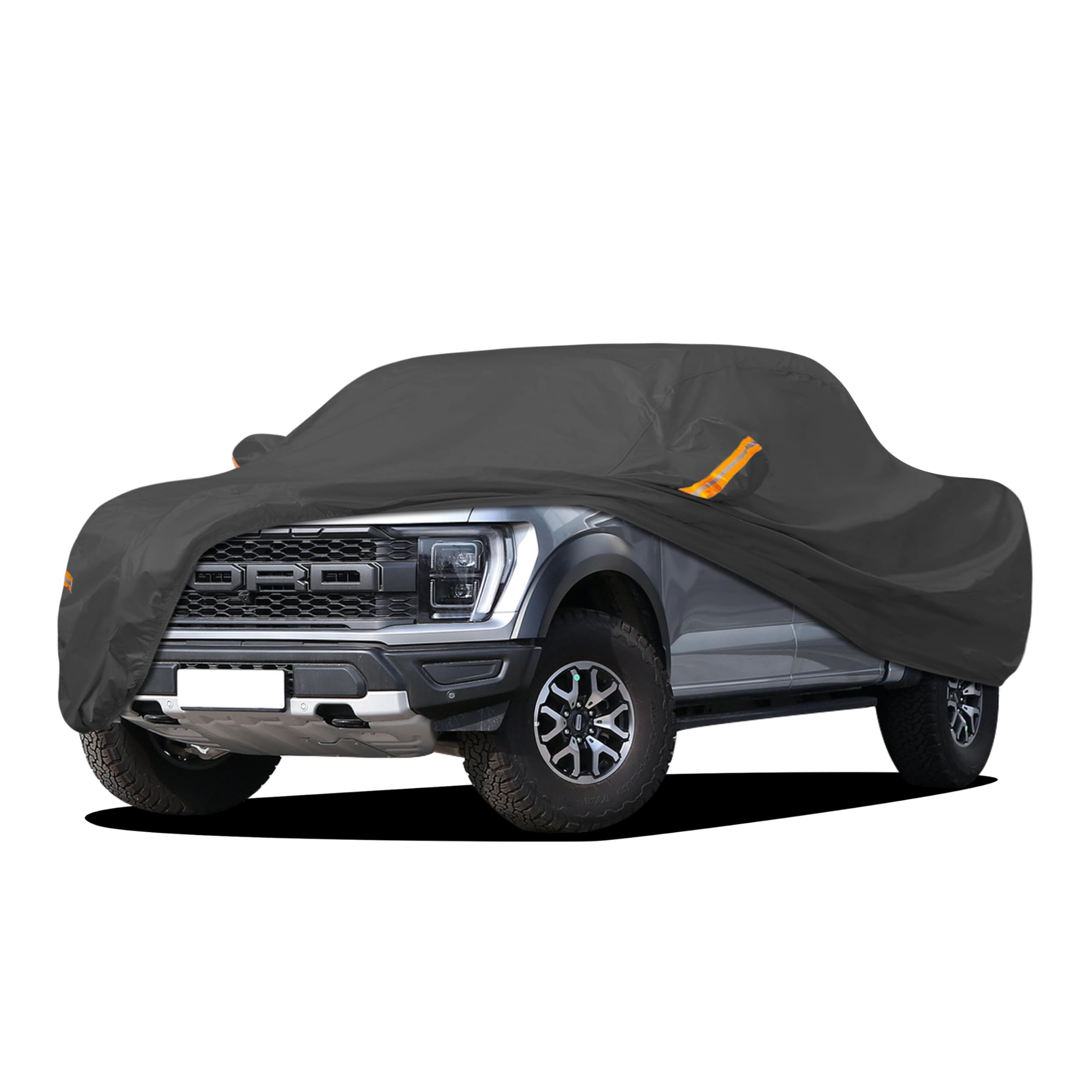 Color Rain Time Heavy Duty Truck Cover Waterproof All Weather. Pickup Truck Cover Rain Snow Uv Dust Protection. Length: 242-250