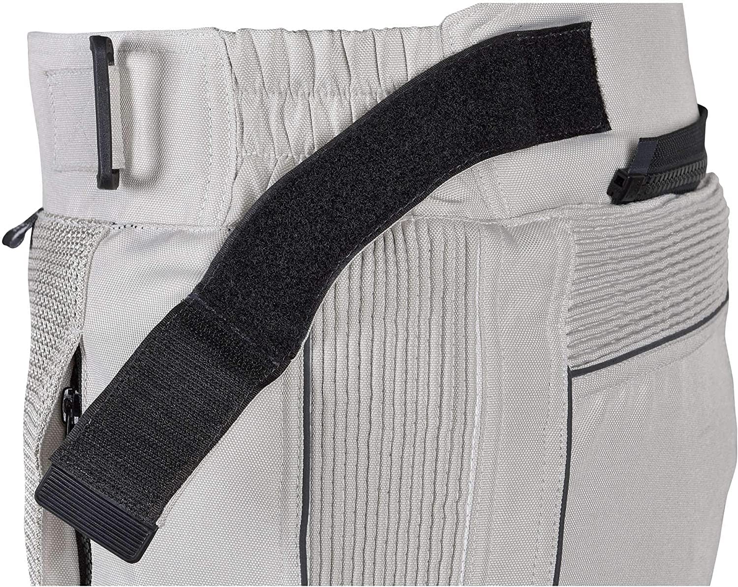 WICKED STOCK Mesh Motorcycle Pants with Armor - Adventure Riding Gear - Gray
