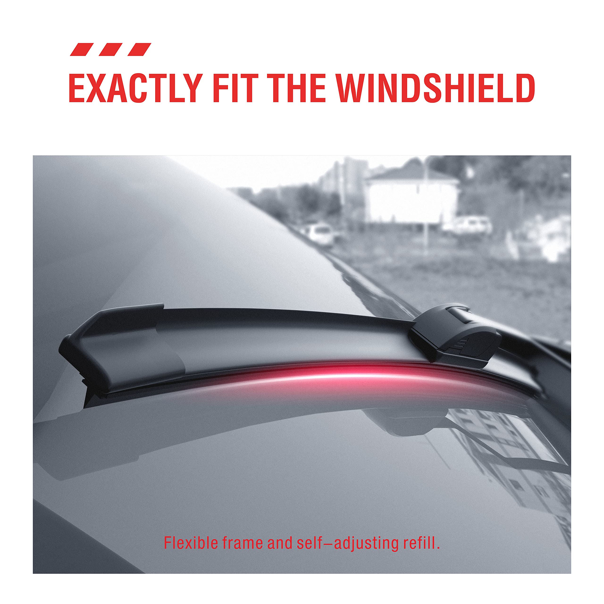 Oem Quality Performance Premium Windshield Wiper Blades 21 And 19,All-Season Auto Replacement Windshield Wiper Blades,Fit Honda