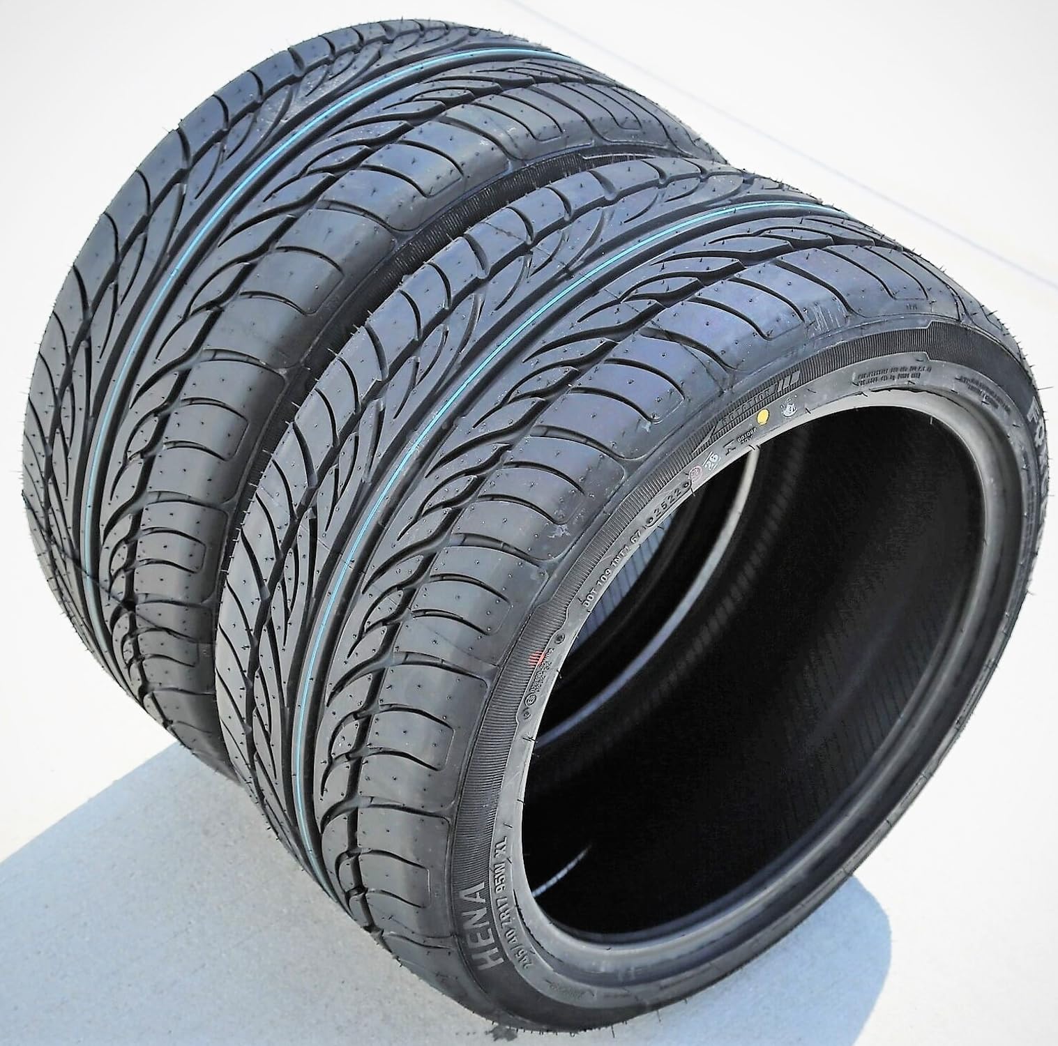 Forceum Hena High Performance Radial Tire 245/40R17 95W XL 4-Ply BSW Black Side Wall