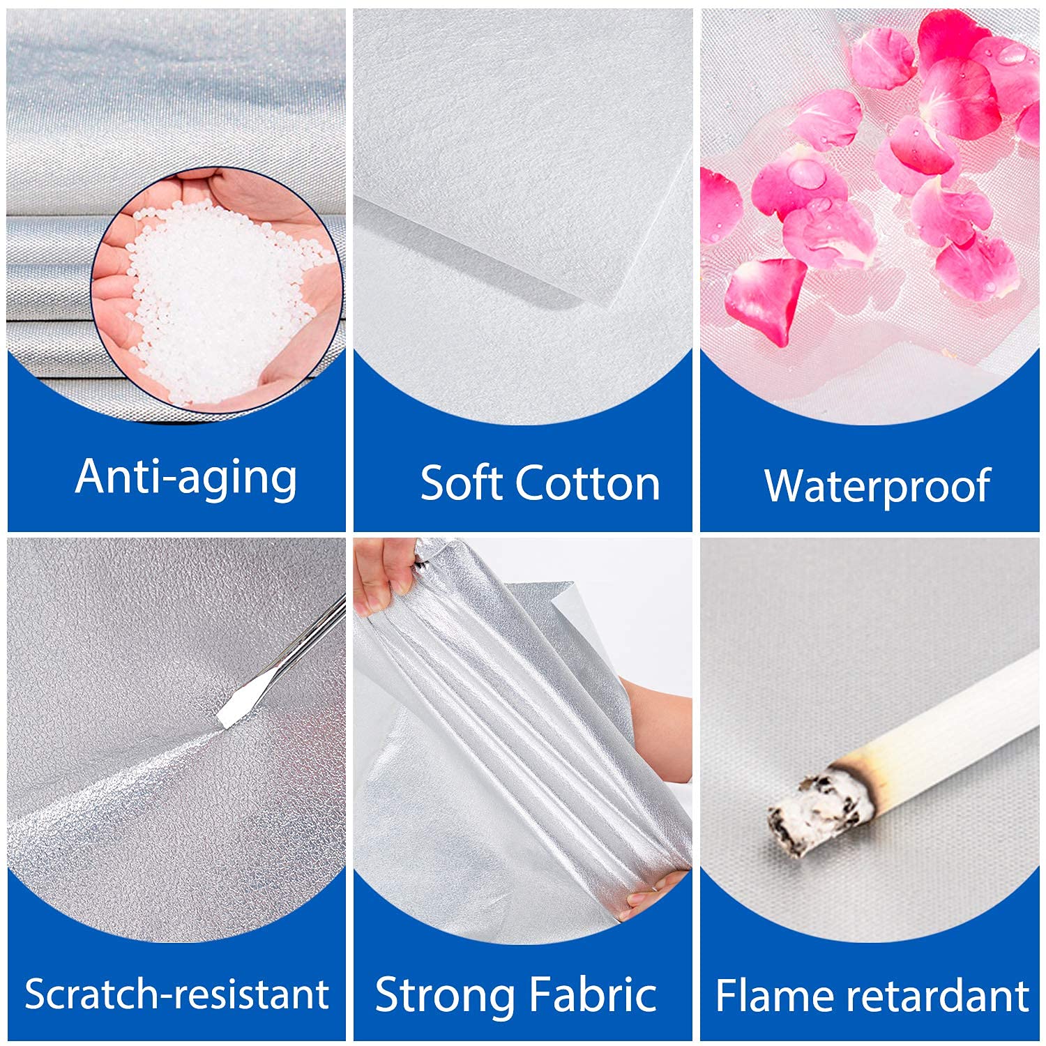 Koukou 6 Layers Car Cover Custom Fit Kia Seltos From 2019 To 2025, Waterproof All Weather For Automobiles, Sun Rain Dust Snow Pr