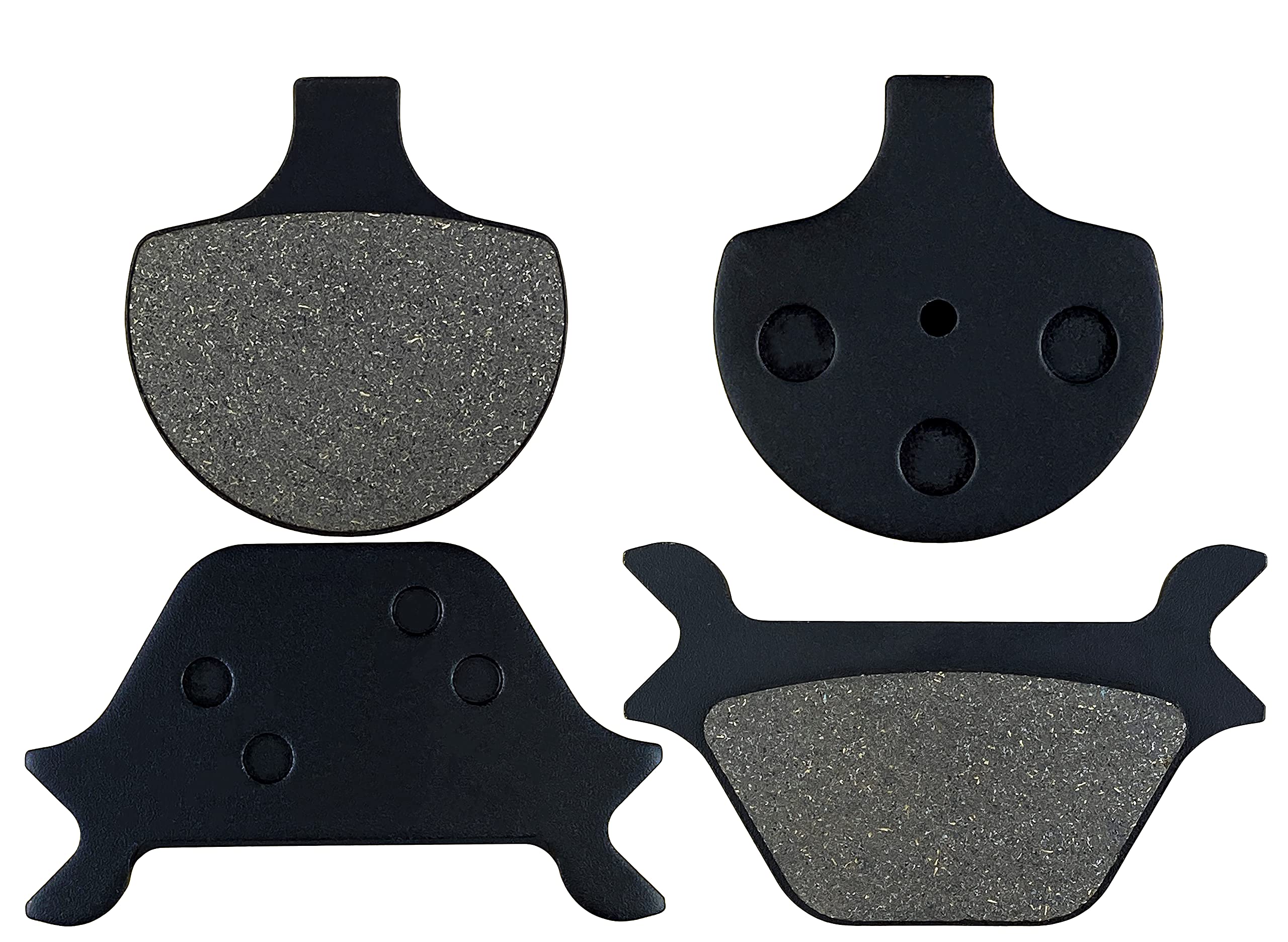 Brake Pads Front and Rear for Harley Davidson Sportster 1200 883, Fatboy, Heritage Softail, Heritage Springer, Softail, Night Tr