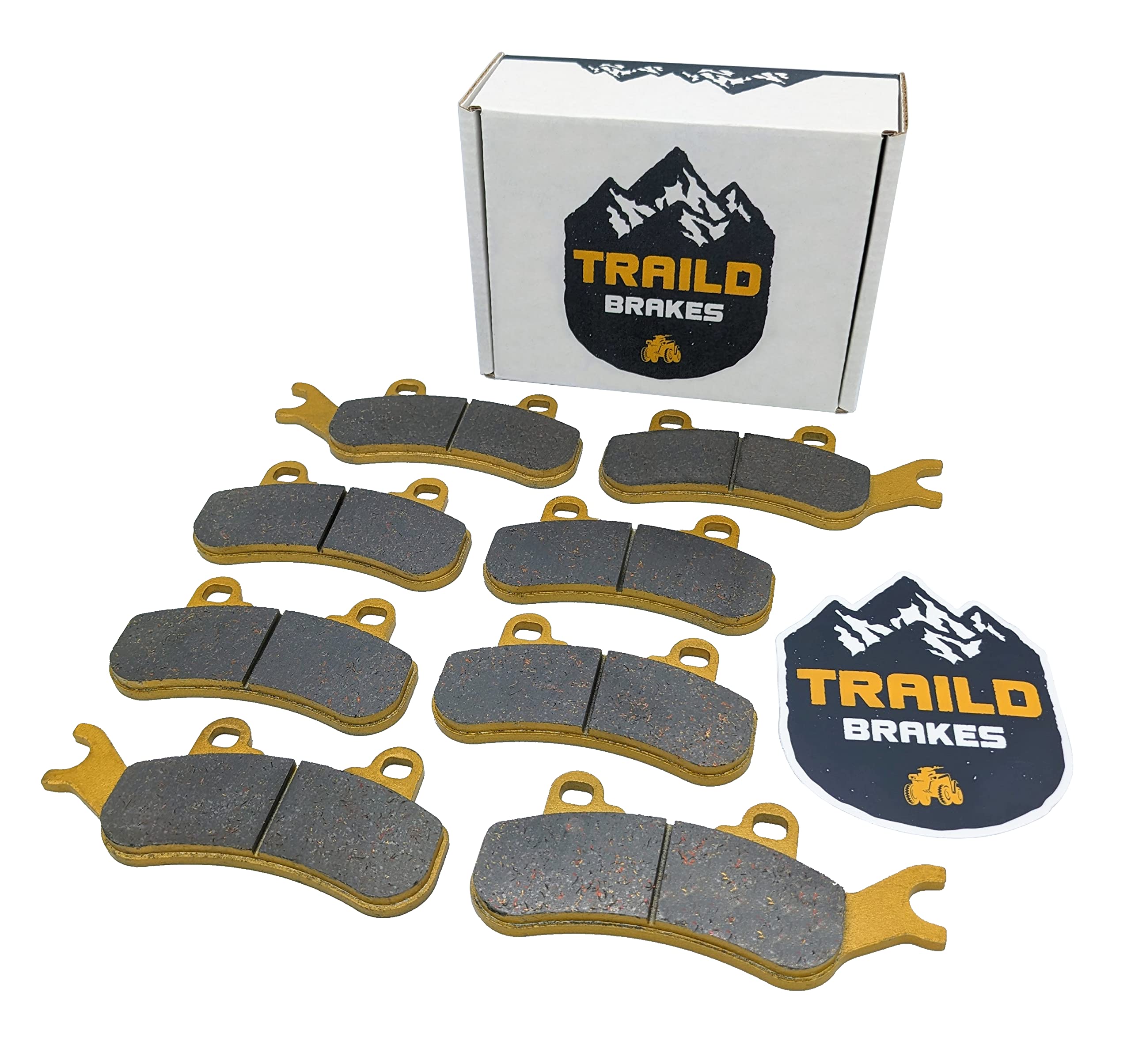 Can-Am Maverick X3, Maverick Max, Maverick Sport, Maverick Trail, Front & Rear Ceramic Brake Pad Set 2017-2024