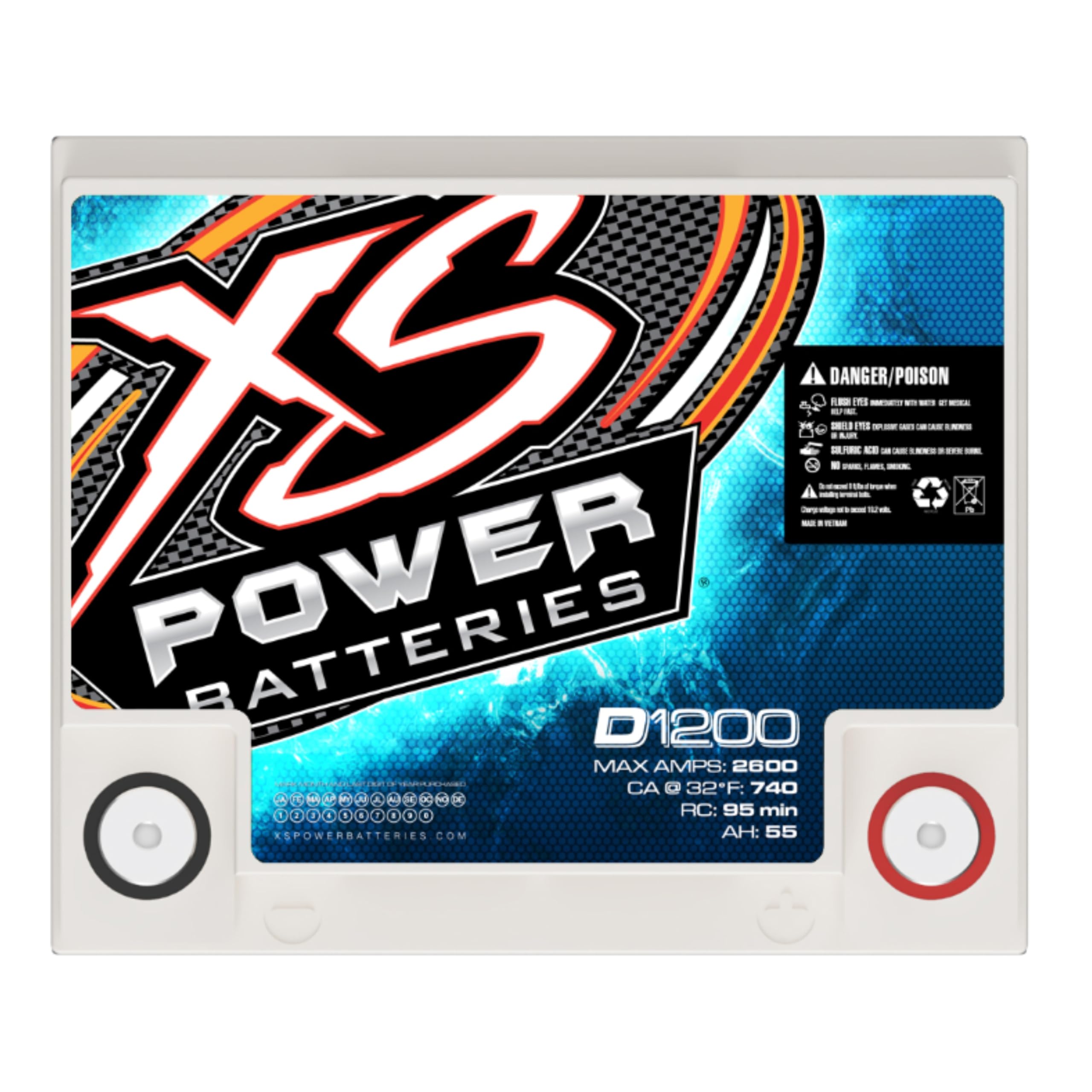 Xs Power D1200 Agm Battery/Powercell