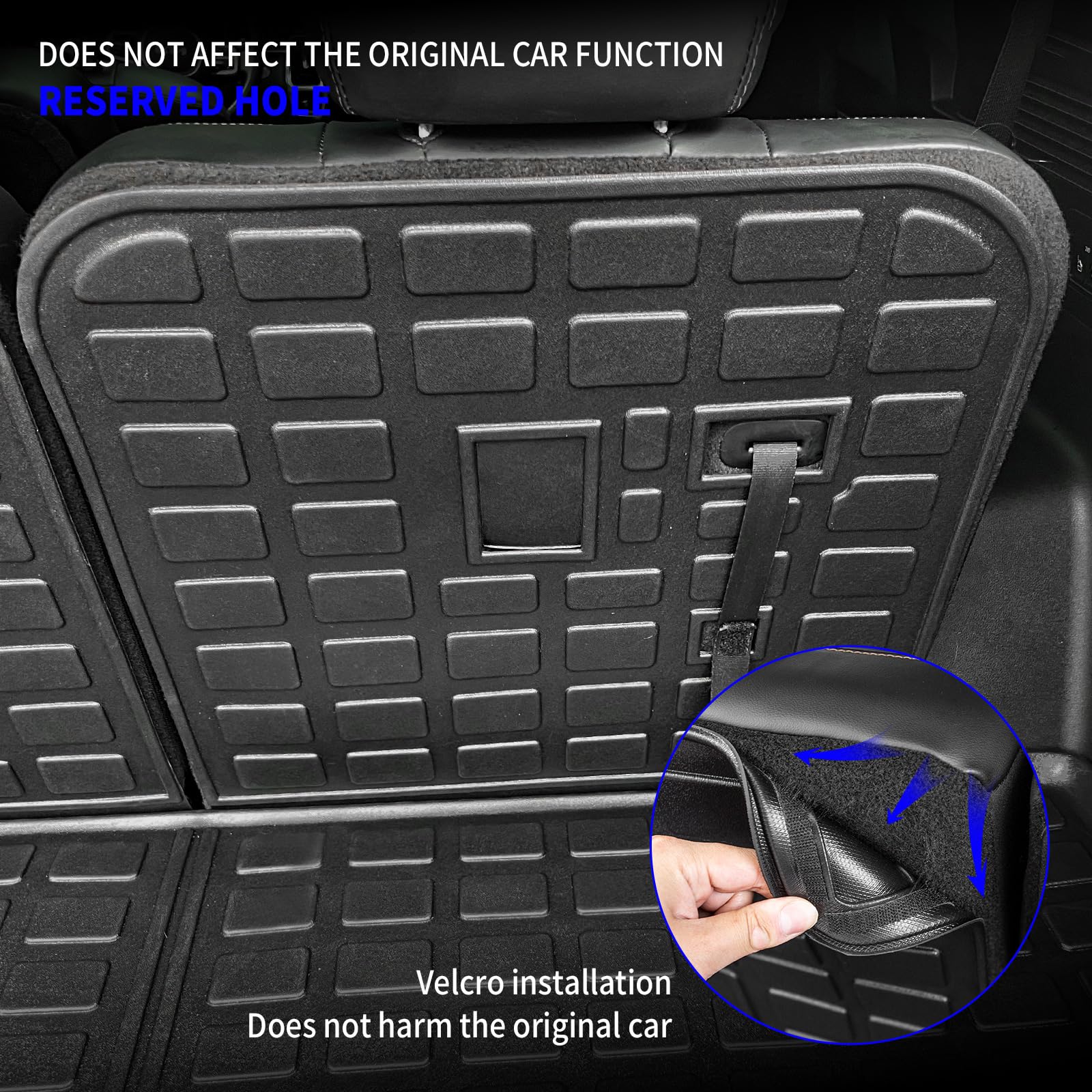 Rongtaod Floor Mats for 2021-2025 Kia Sorento, TPE Cargo Mat & Back Seat Cover, Trunk Mat with Floor Mats