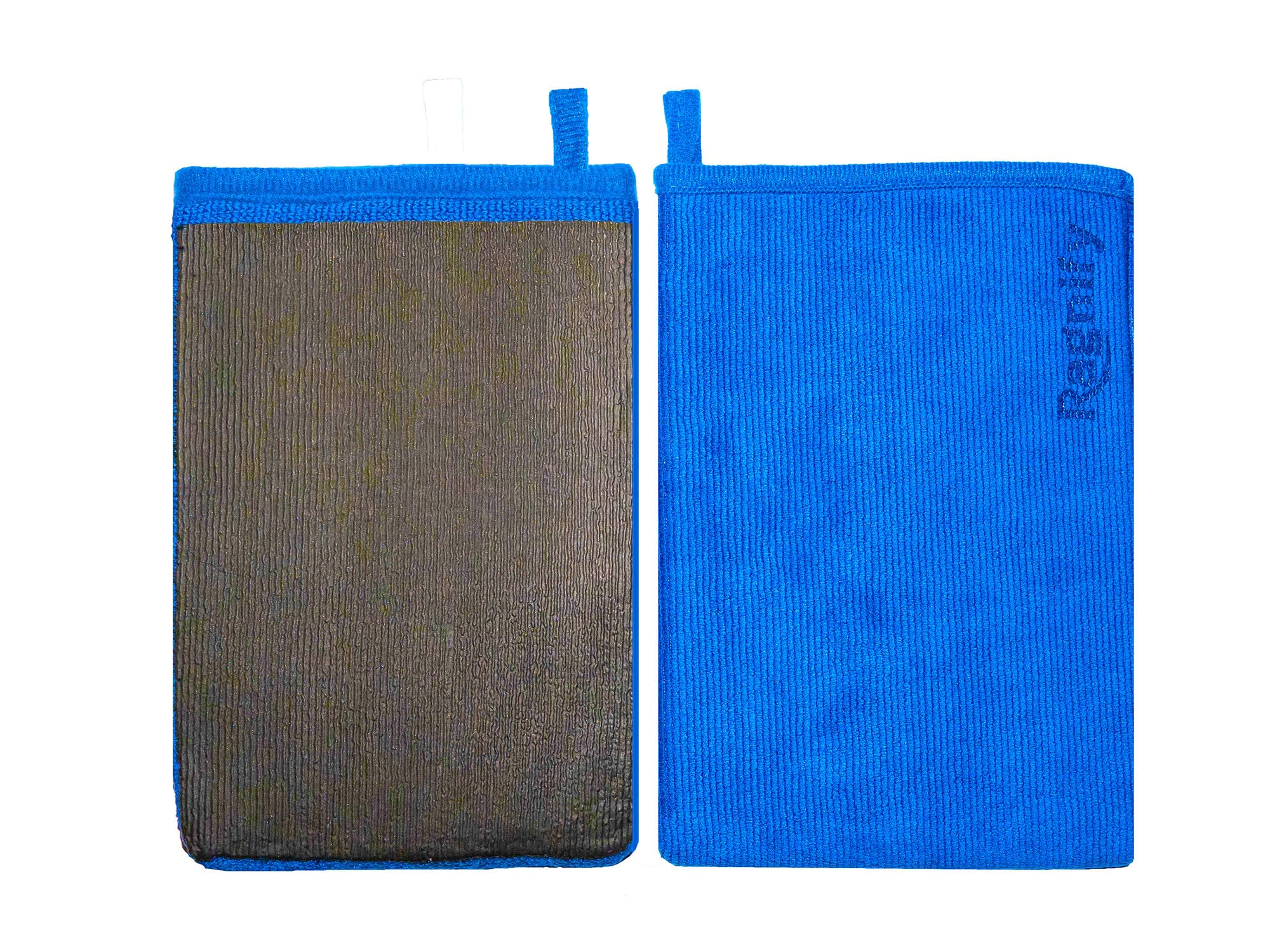 Ragnify Pack Of 2 Clay Mitt Auto Detailing Medium Grade Alternative Mitt For Flawless Removal Of Surface Bonded Micro Contaminan