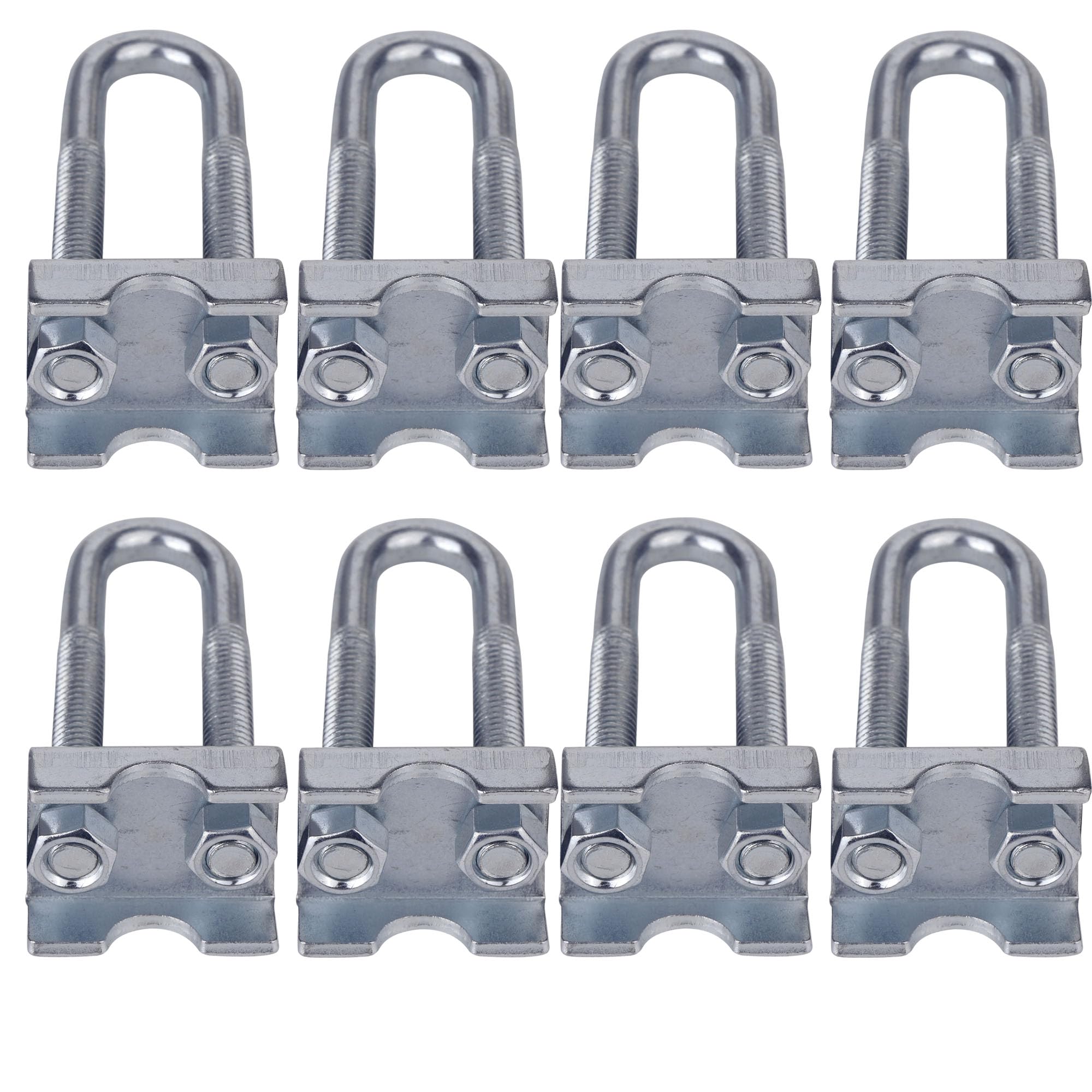 8 Pack Adjustable Coil Spring Lowering-Leveling Clamp Kit -Coil Spring Stabilizes Set