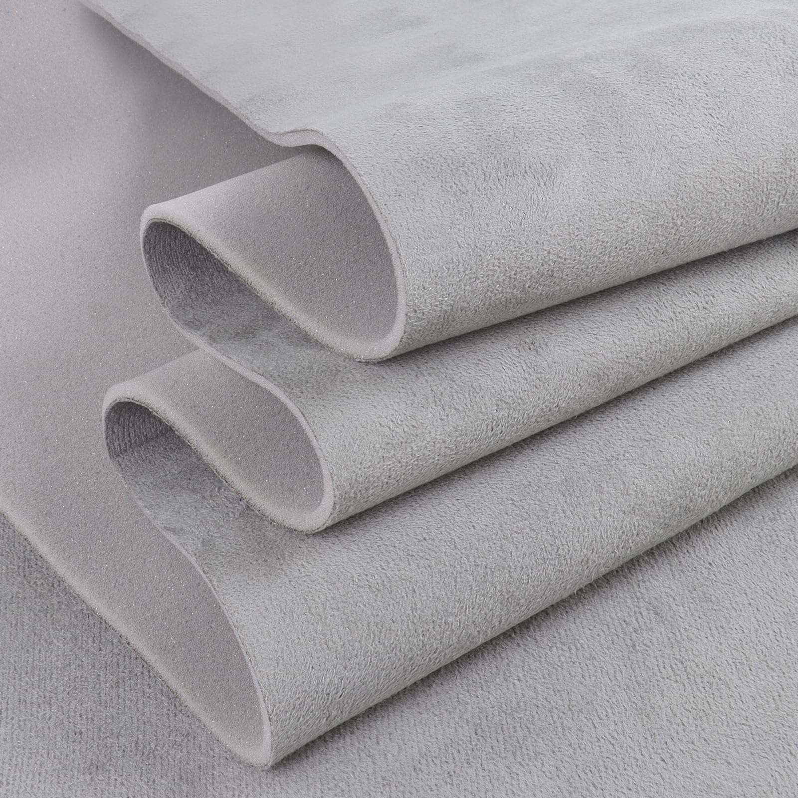 Car Elements Suede Headliner Fabric With Foam Backing 60'' W  36'' L Auto Suede Headliner Material Car Roof Upholstery Fabric Fo