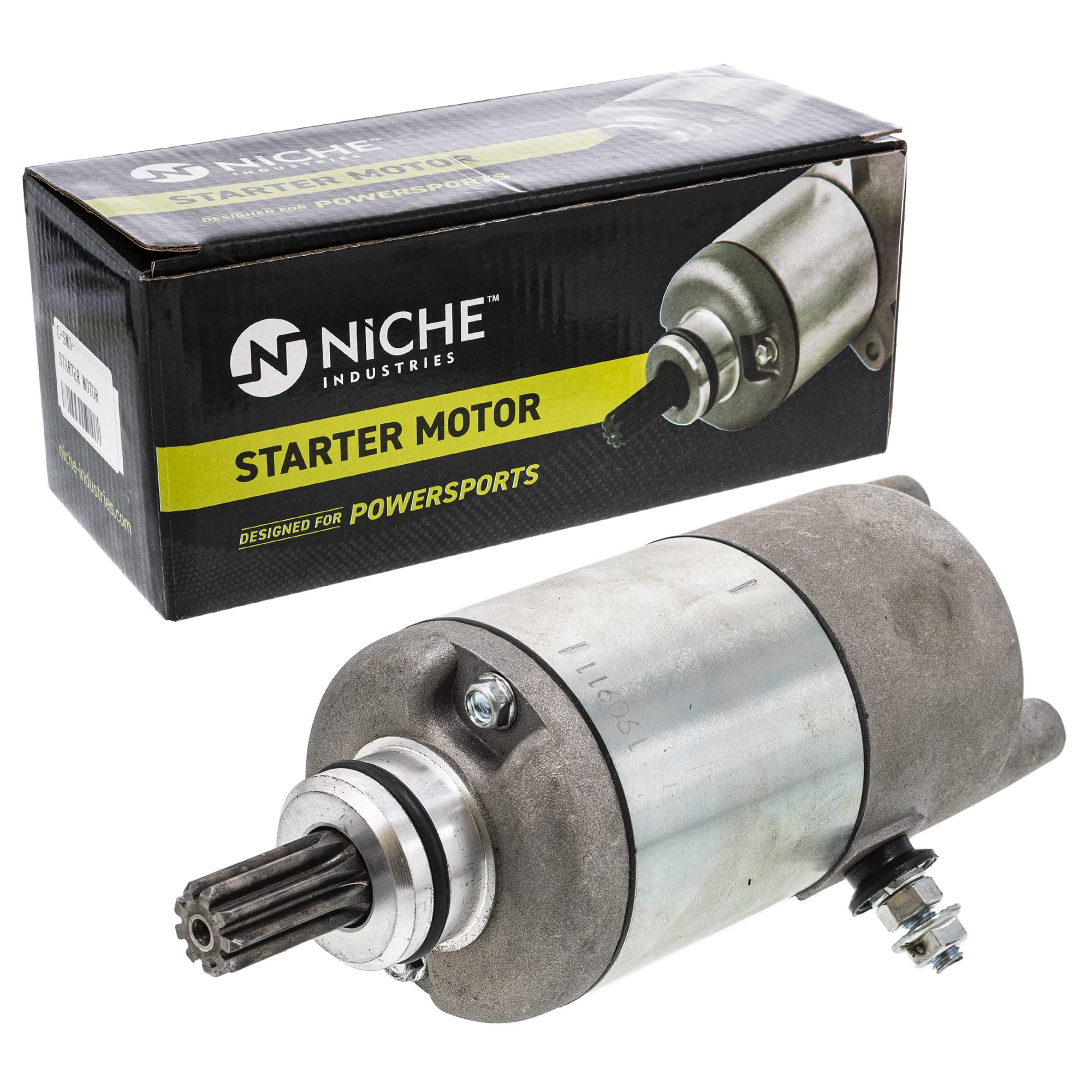 NICHE Starter Motor Solenoid Kit for Yamaha ATV - Model MK1007613, Metal Construction, Fits Moto 4 Timberwolf 250, Tri Moto 225, Yamahauler 200