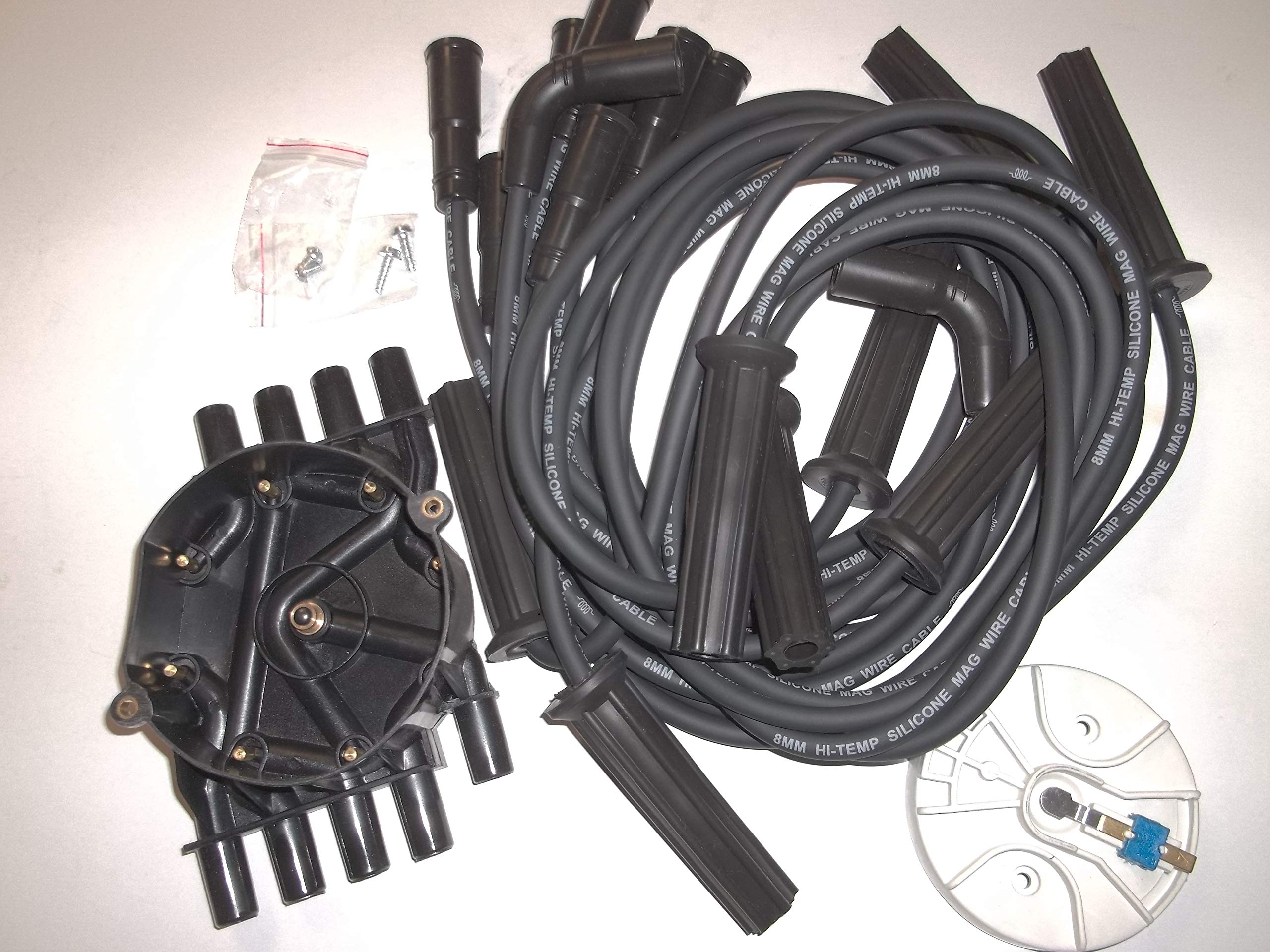 RPS Distributor Cap, Rotor & Spark Plug Wires Tune-Up Kit for Mercruiser 5.0/5.7 MPI MAG & Volvo Penta 5.0/5.7