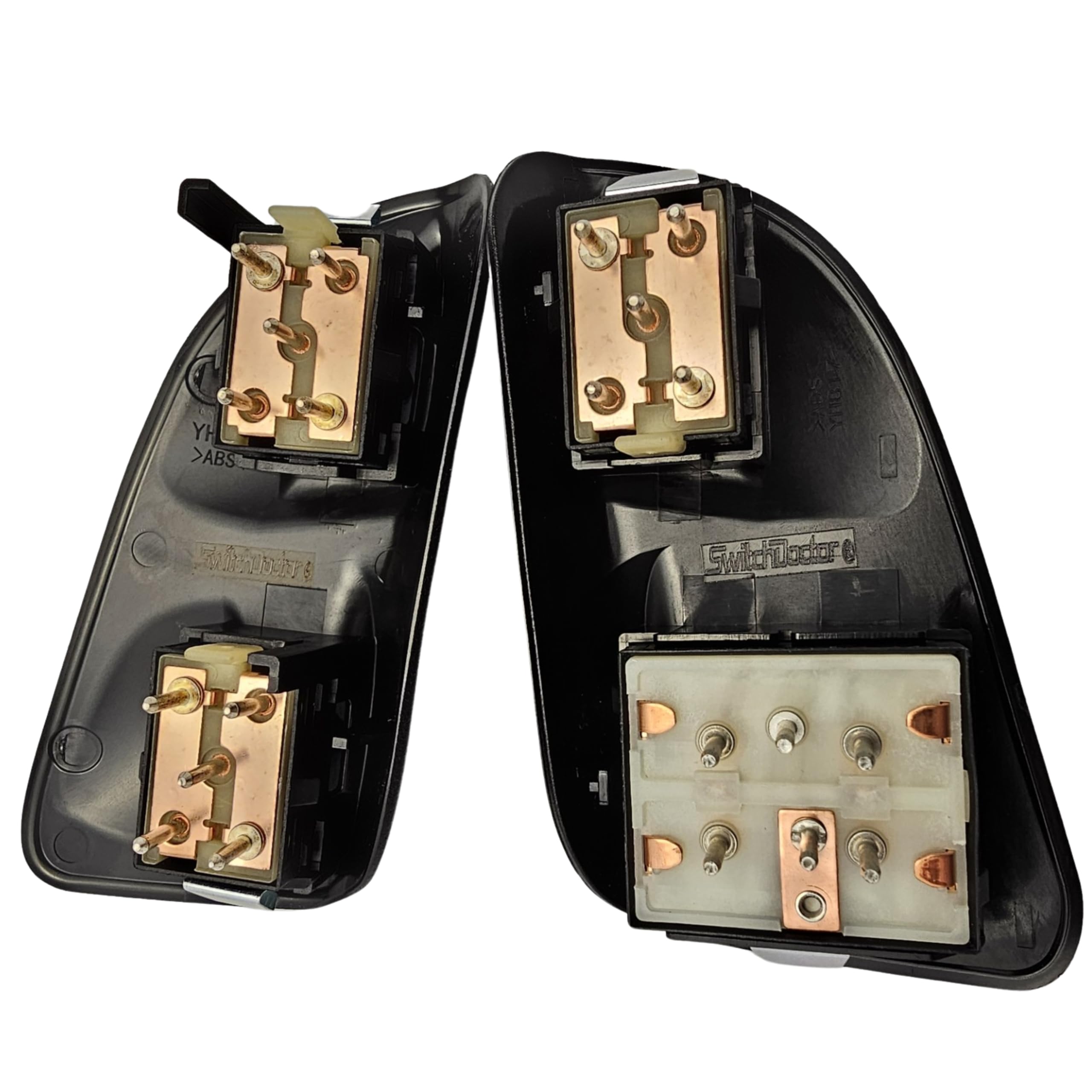 SWITCHDOCTOR Window Master Switch Assembly for 1994-1997 Dodge Ram/Dakota, Black Plastic, Full Assembly, Regular/Single/Club Cab