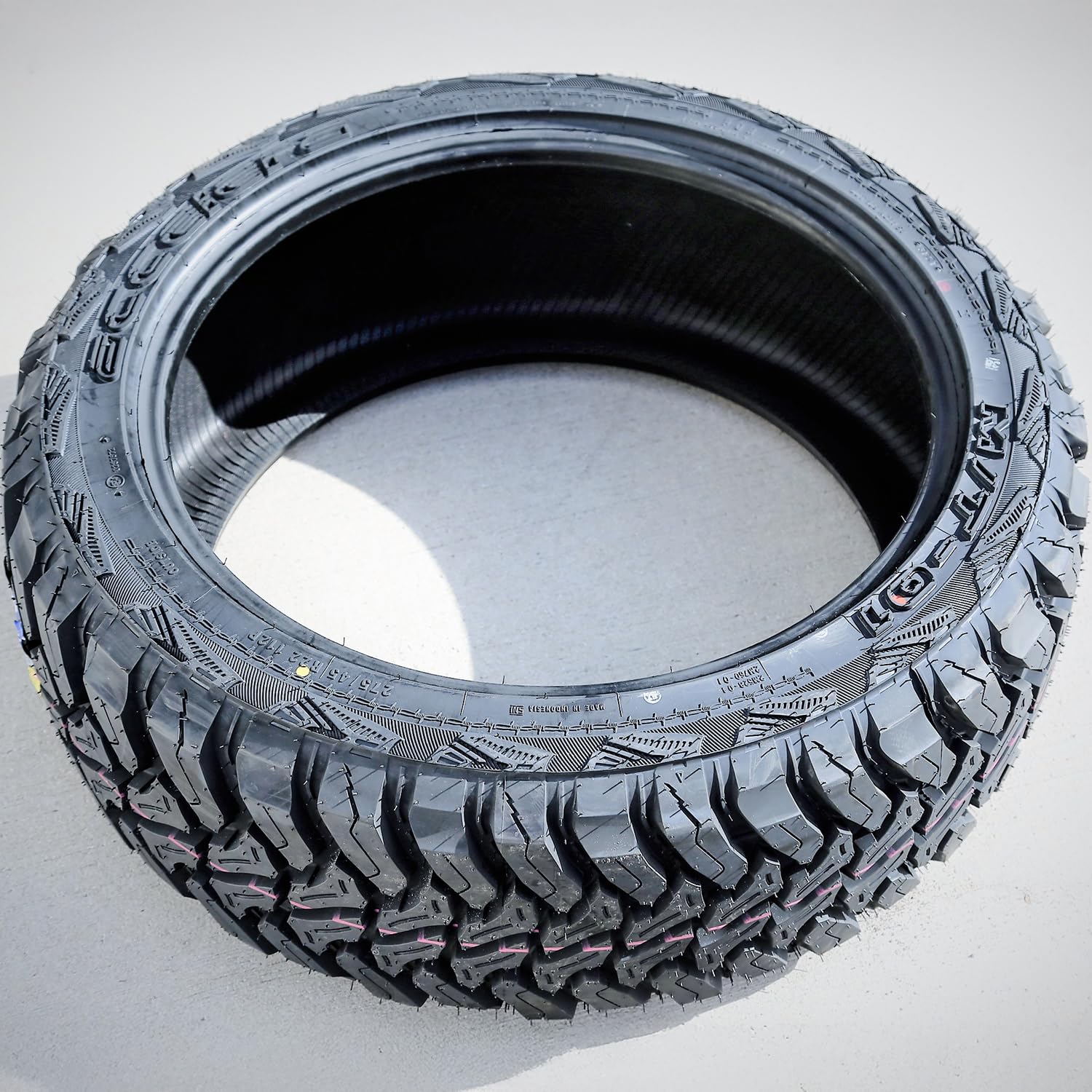 Accelera M/T-01 Mud Off-Road Tire 275/45R22 4-Ply SL Black Side Wall
