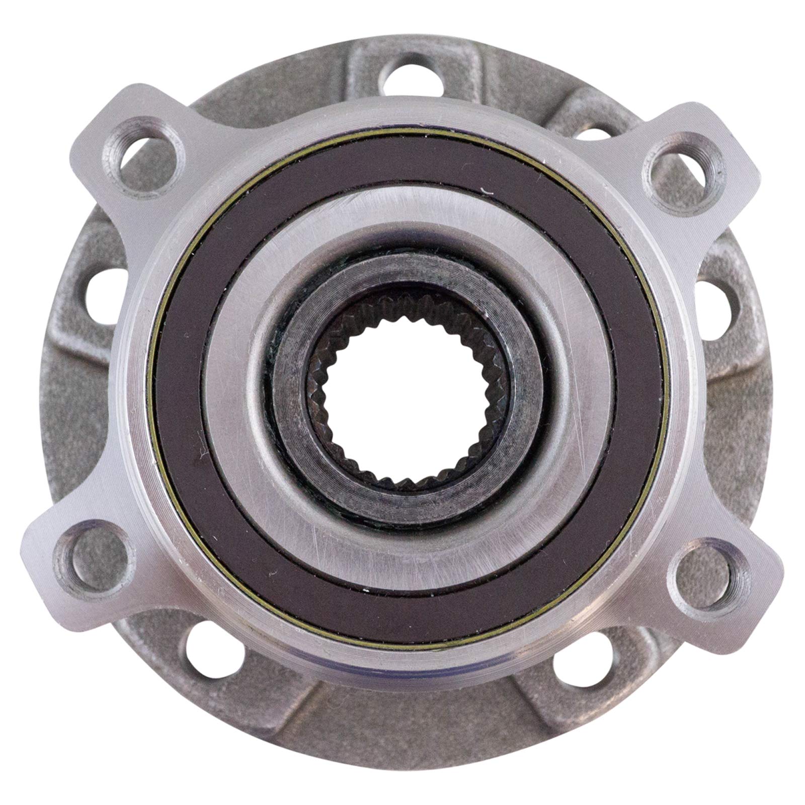 Trq Front Left Right Wheel Hub Bearing Assembly Driver Passenger Side Compatible With 2014-2022 Jeep Cherokee