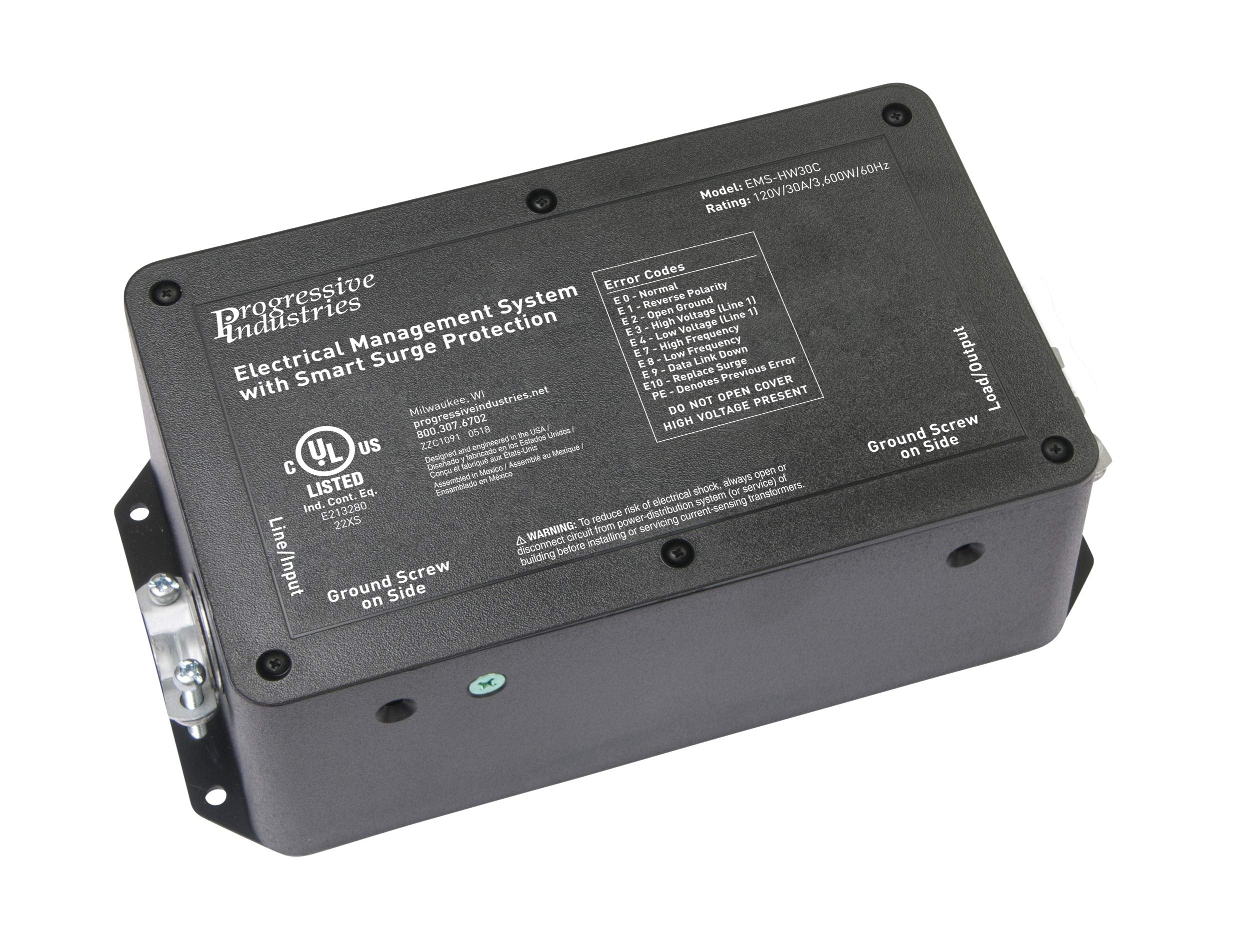 Progressive Industries Emshw30C Surge Protector