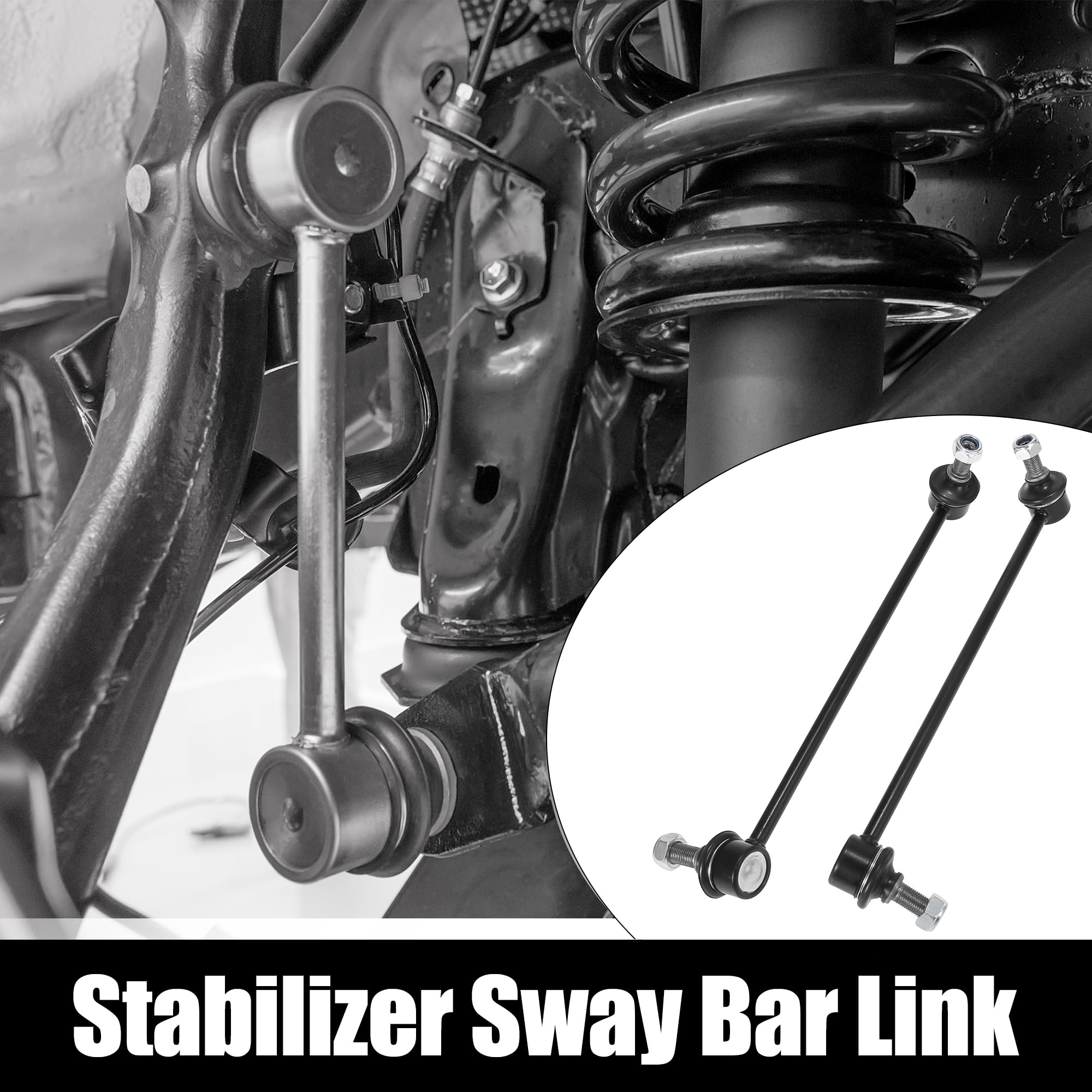 X Autohaux 2Pcs K750094 K750095 Front Suspension Sway Bar End Links Stabilizer Sway Bar Link For Nissan Maxima 2009-2014 Altima