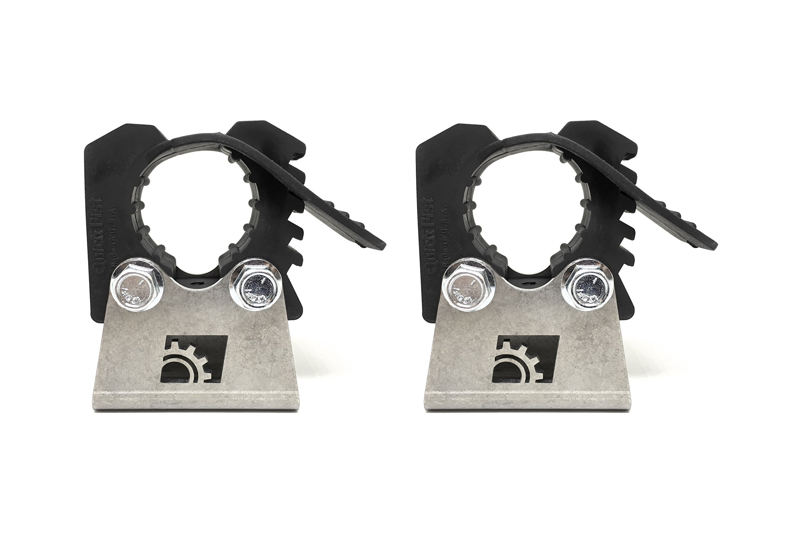Mounting Bracket for Quick Fist Original Clamp - 1.25in Riser (pair) (Include QF10010 Clamps (pair))