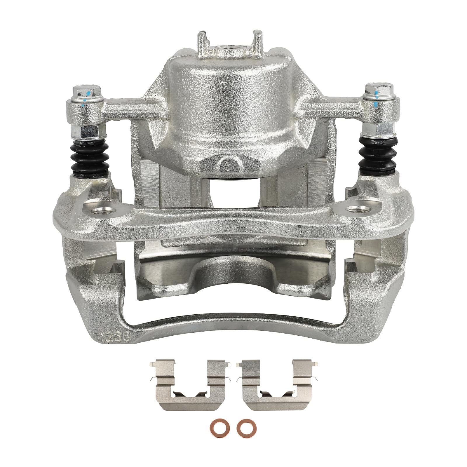 cciyu 19B6794 Front Left Brake Caliper With Bracket For Dodge For Attitude 2012-2014,For Hyundai For Accent 2012-2017,For Kia Fo