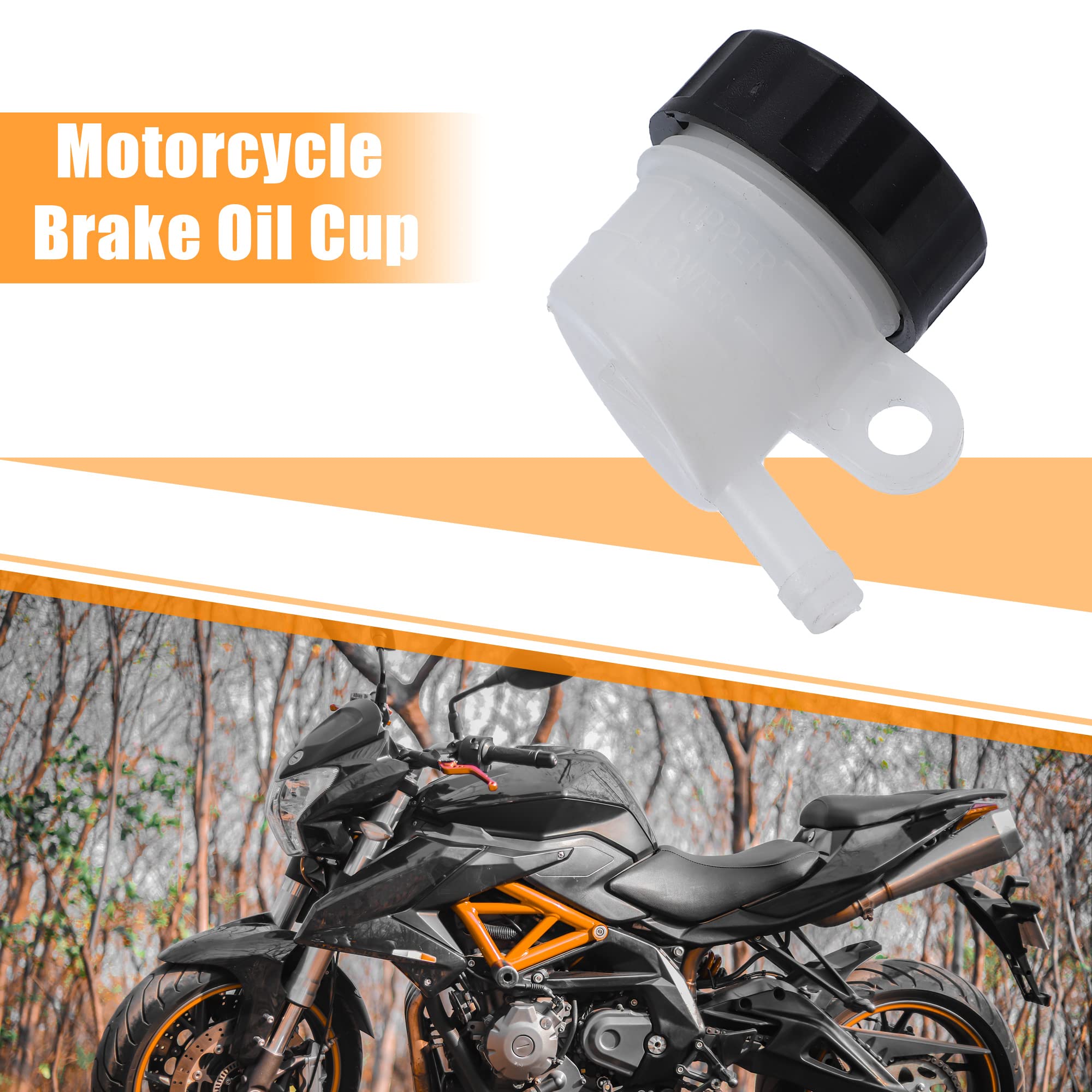 Motoforti Universal Motorcycle Atv Dirt Bike Master Cylinder Fluid Oil Reservoir Rear Brake Clutch Tank Oil Cup For Honda For Ya